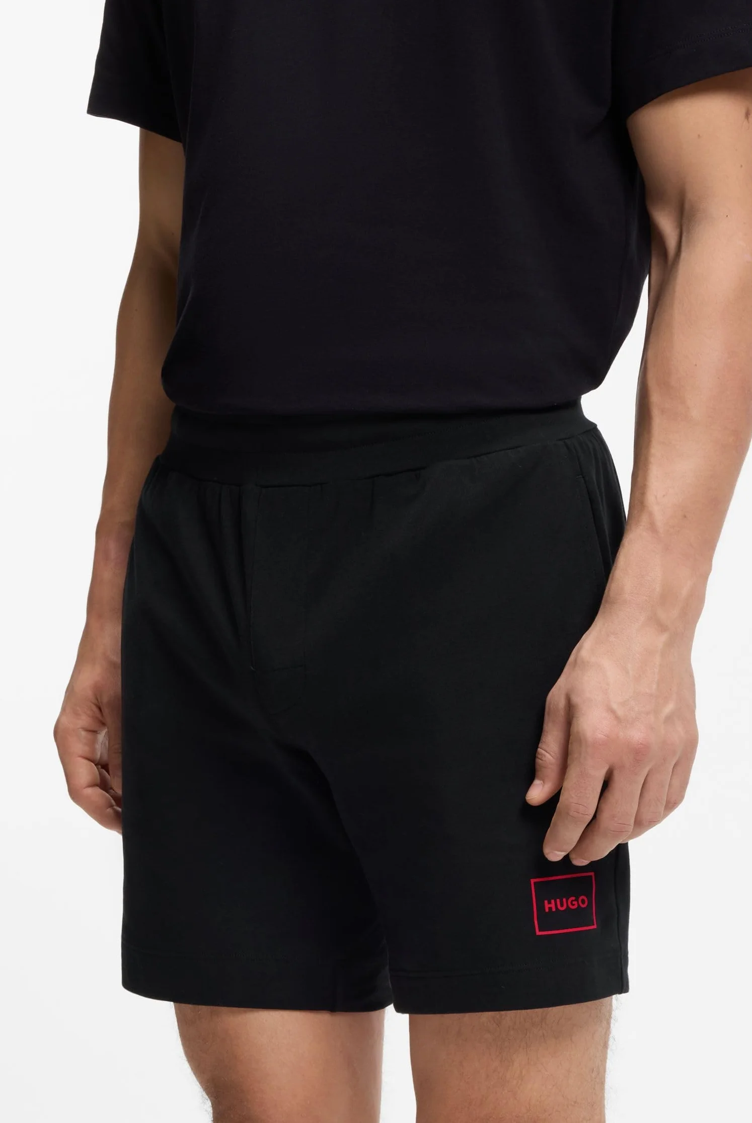 HUGO Laze Shorts Cw 10261152 01 - Szorty wypoczynkowe Mężczyźni