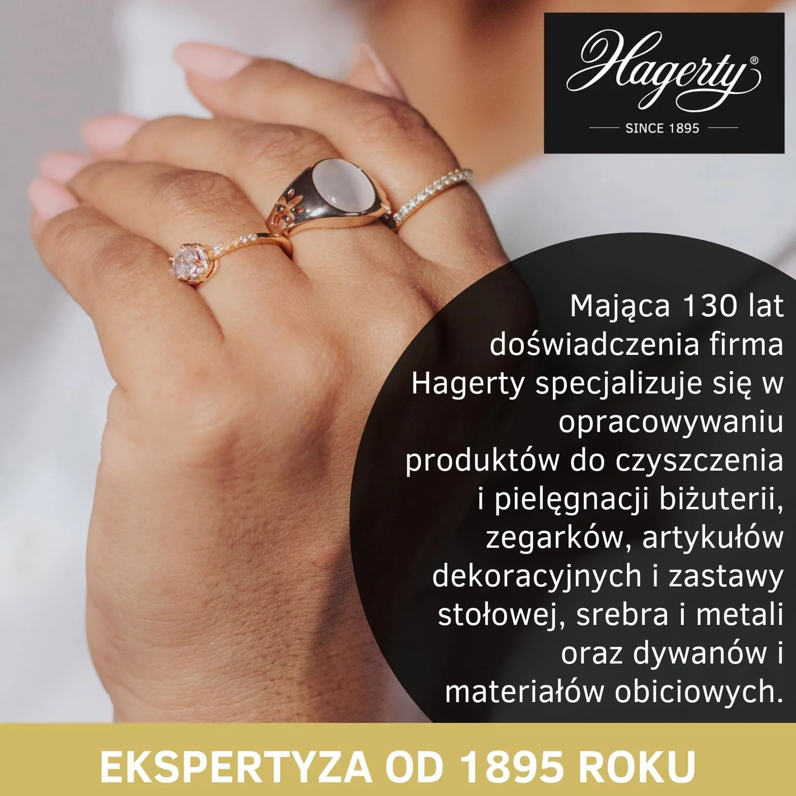 Hagerty Silver Clean płyn do czyszczenia srebrnej i posrebrzanej biżuterii 170ml I Skuteczny preparat do czyszczenia biżuterii I Płyn czyszczący do srebrnej biżuterii przywracający połysk I