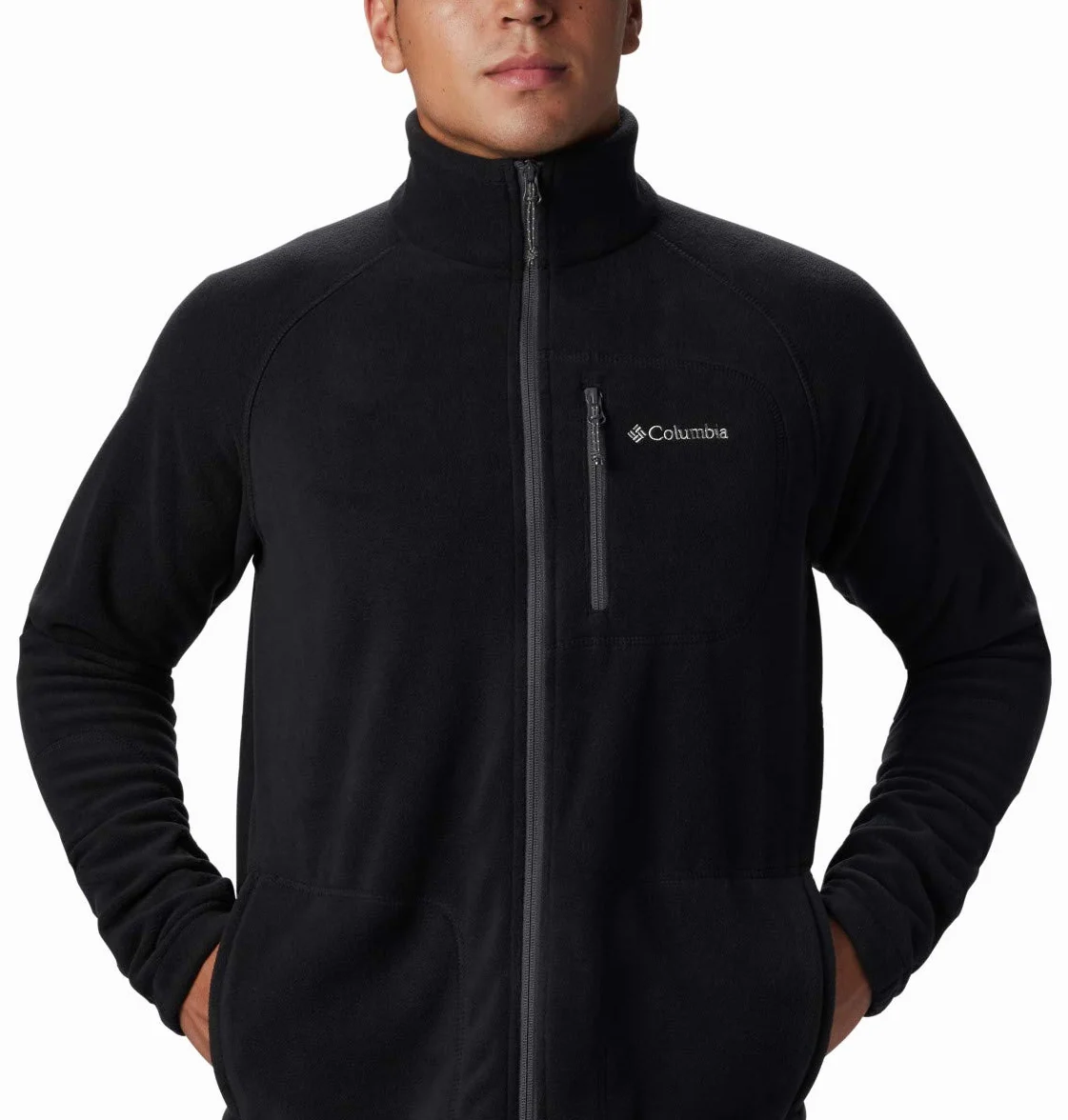 Columbia Fast Trek 2 Full Zip Fleece, Kurtka polarowa Mężczyźni, Black, XL