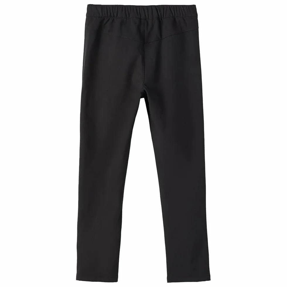 NAME IT Spodnie przeciwdeszczowe dla dziewcząt NKFALFA Softshell Pant Slim FO NOOS, czarne, 146, czarny, 146 cm