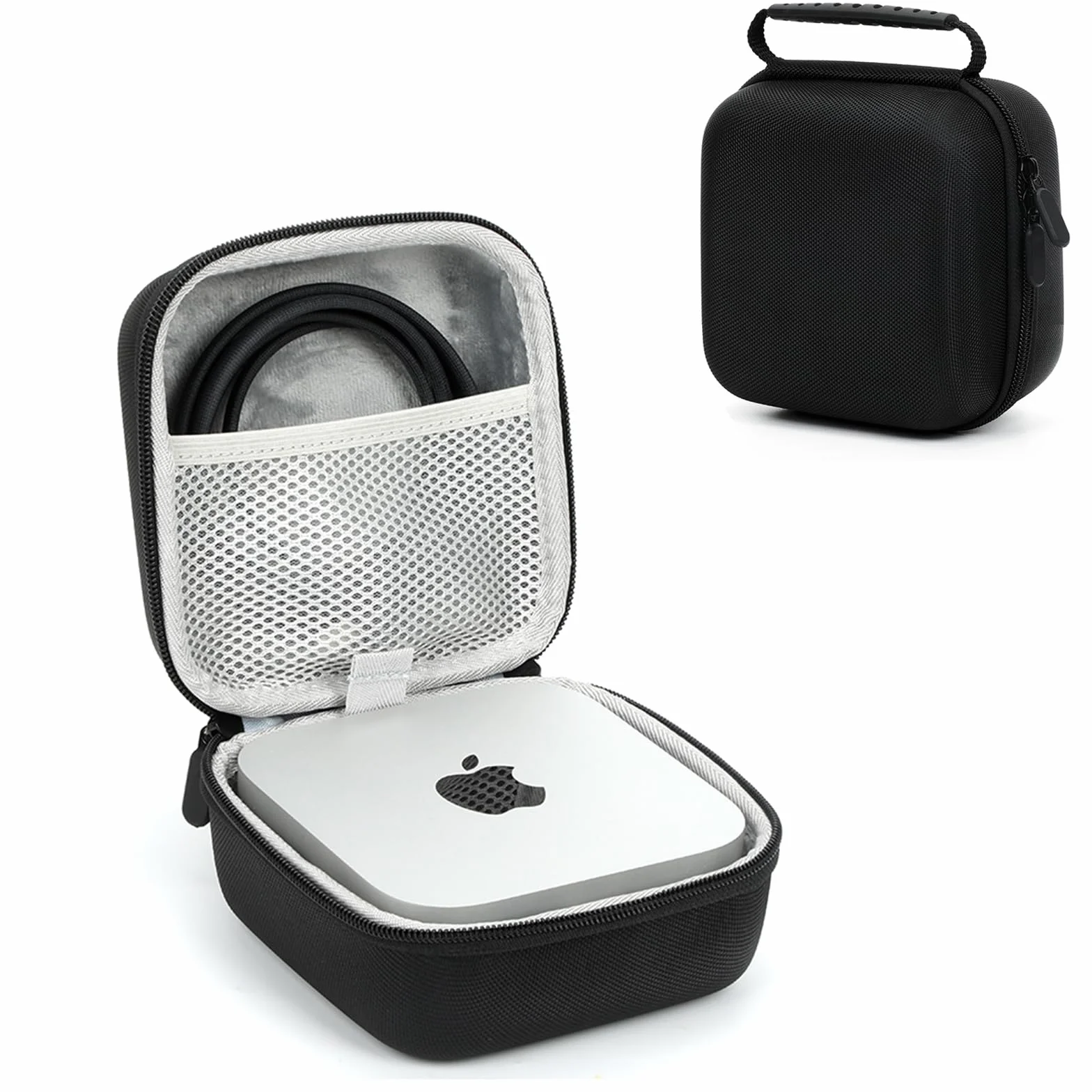 Etui do Apple Mac Mini M4 Chip/M4 Pro Chip Komputer stacjonarny i akcesoria, Podróżna ochronna twarda torba do przenoszenia kompatybilna z Apple Mac Mini M4 / Mac M4 Pro (tylko etui)