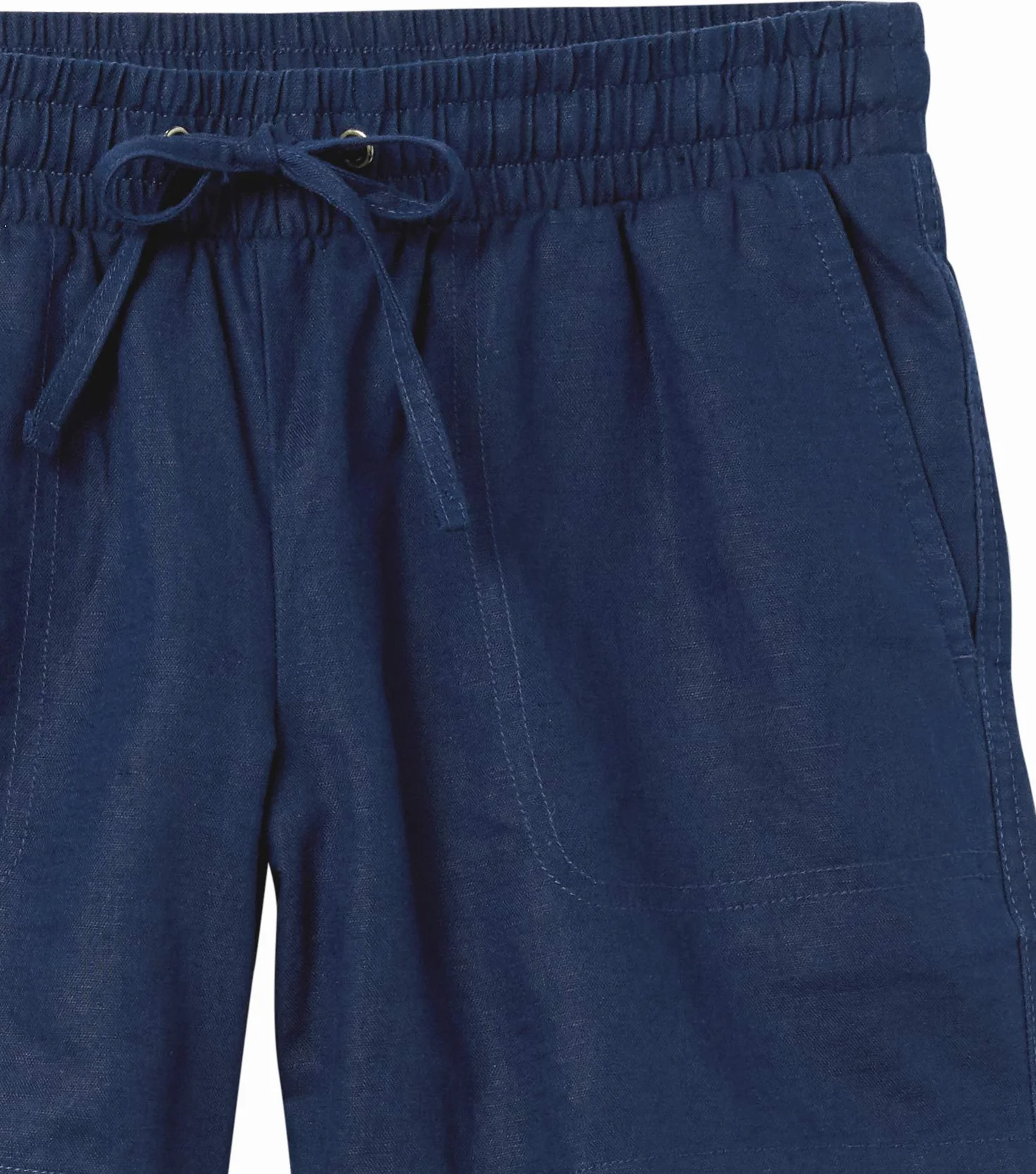 Amazon Essentials 5 Inch Inseam Drawstring Linen Blend Short - Shorty Kobiety