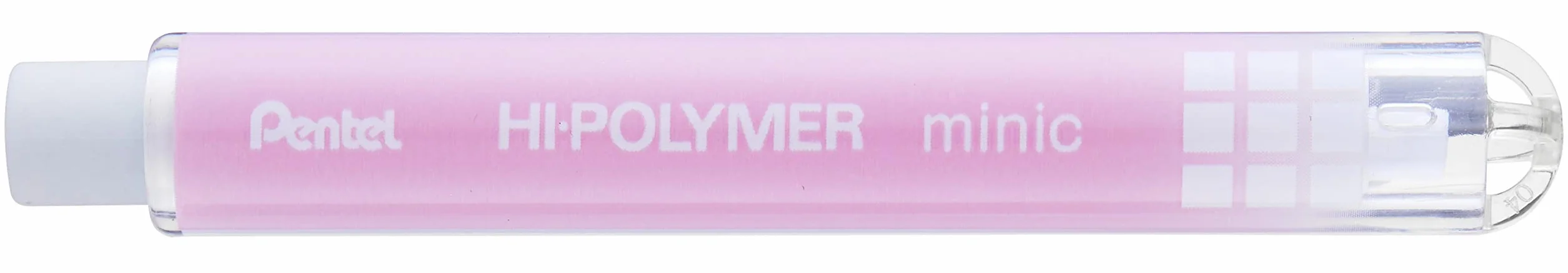 Pentel Minic ZE82 Pióro gumowe, worek 1, różowe ciało