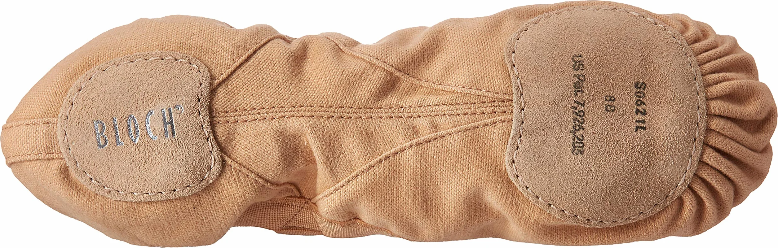Bloch Women's Pro Elastic, Flesh, 4,5