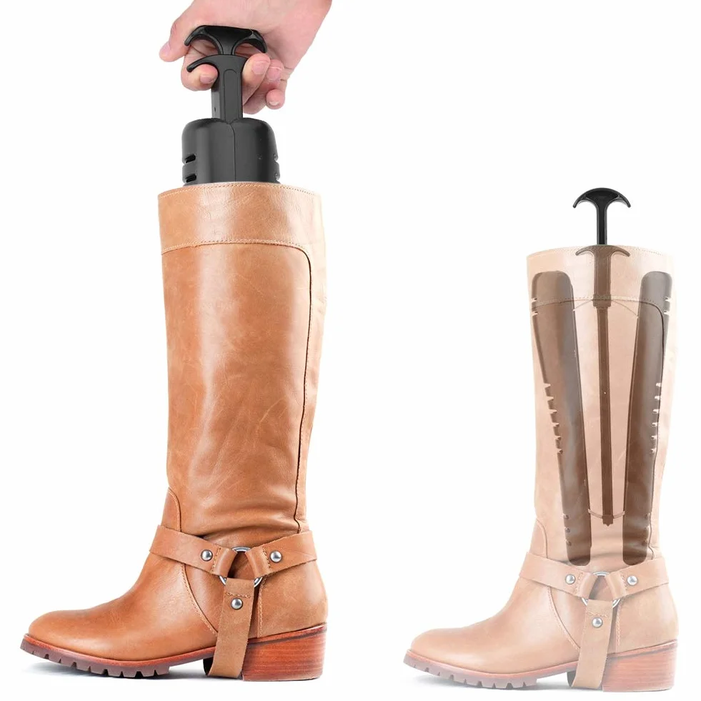 1 para Plastikowa, Buty Drzewo Shaper Buty Expander Nosze do Butów Nosze do Butów, Nosze do Butów, Boot z Hhandle
