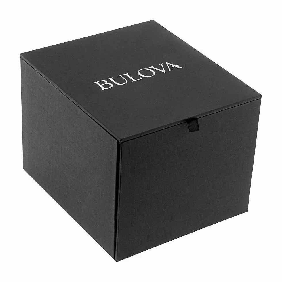 Bulova Unisex analogowy zegarek kwarcowy z bransoletką ze stali szlachetnej 96P216