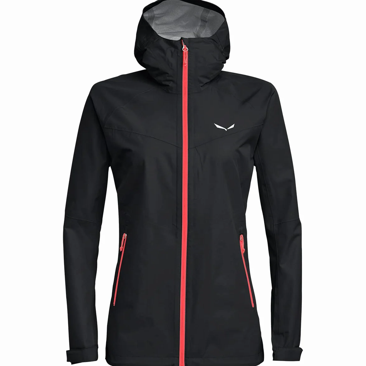 Salewa Puez Aqua 3 PTX damska kurtka hardshell, zielony (liście), rozmiar 4XL Black Out/6080 46/40
