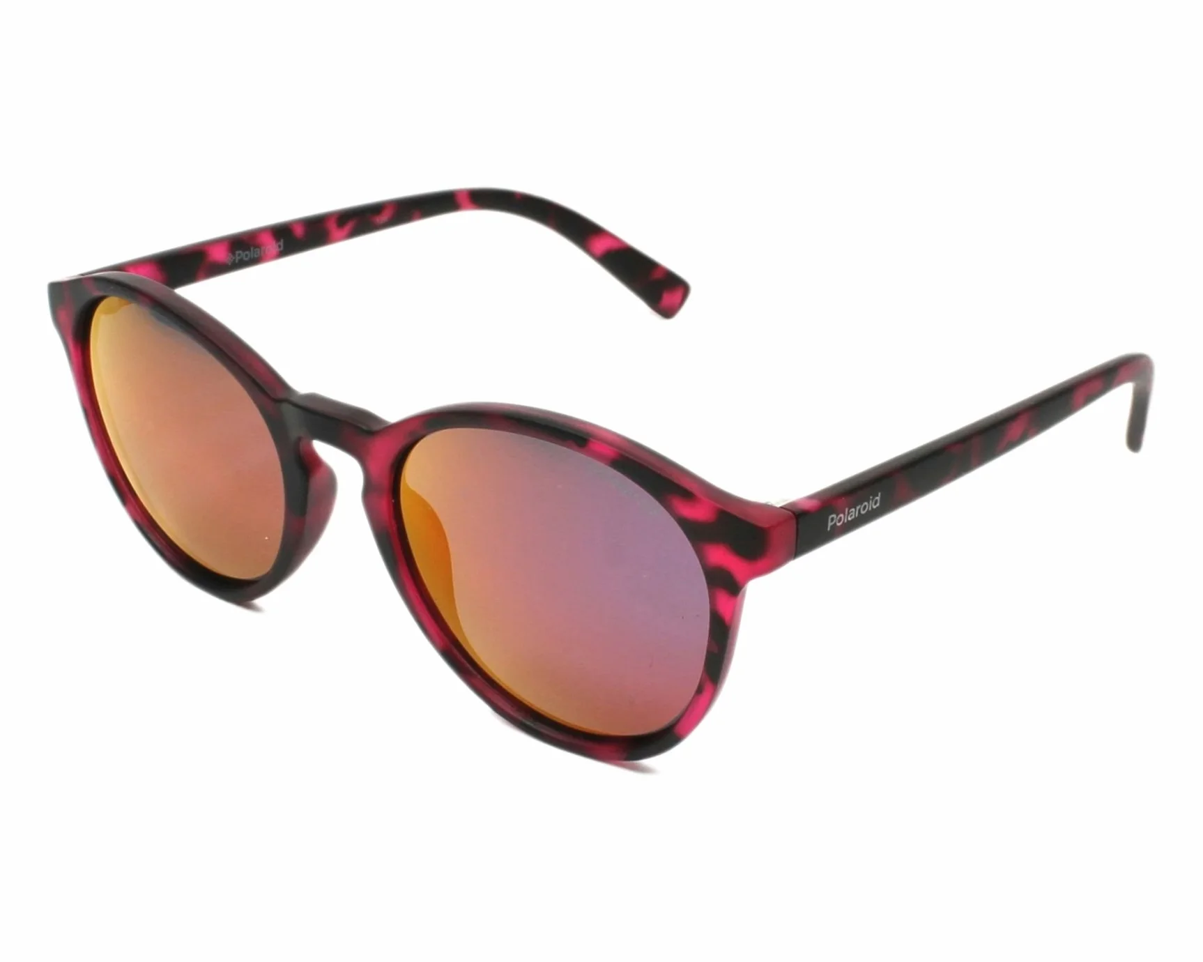 Polaroid Uniseks 8024/S Okulary Przeciwsłoneczne, Fuchsia/Grey Pink, 47mm