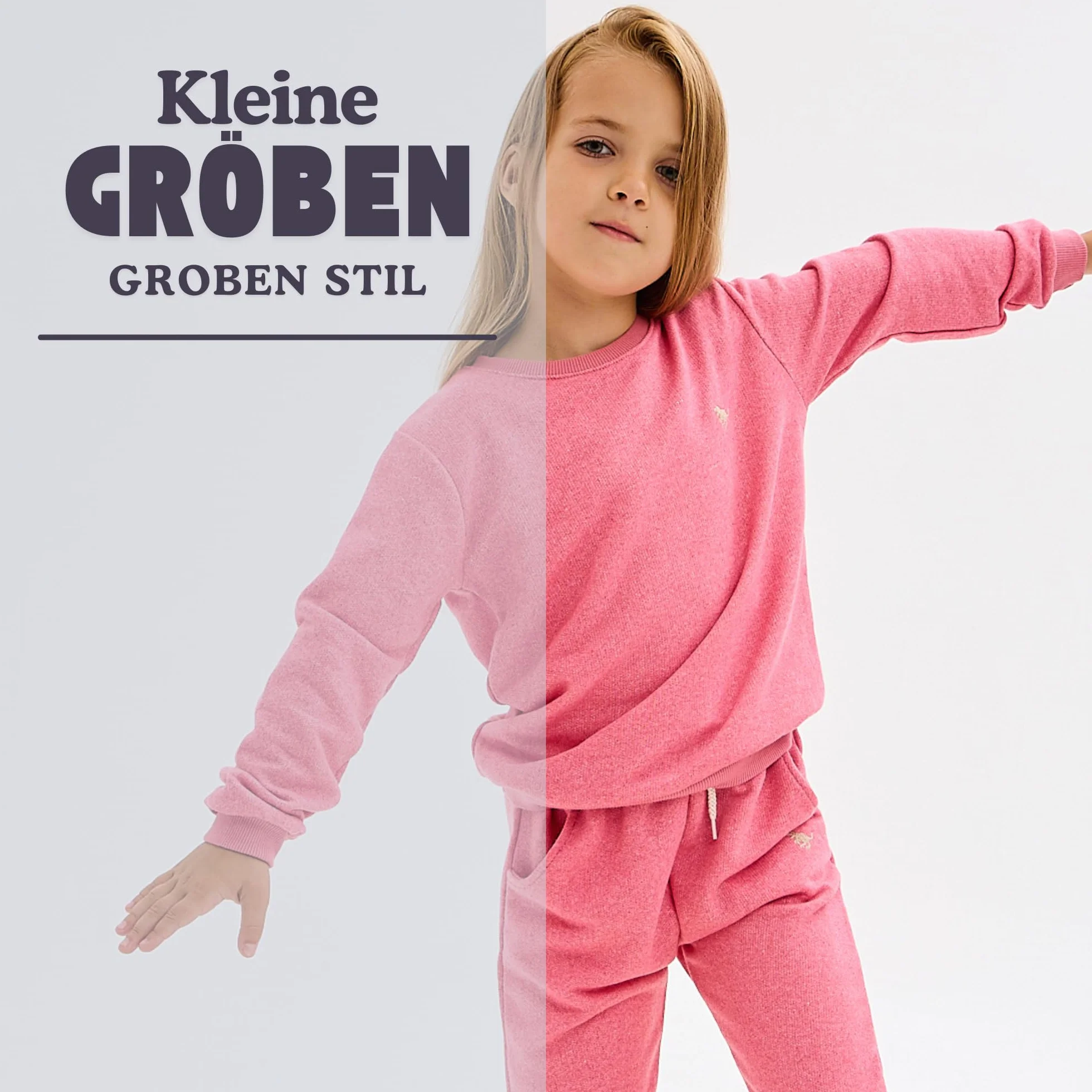 deiko Zestaw odzieży dziecięcej dla dzieci, chłopców, dziewczynek, unisex, 100% bawełna, strój dziecięcy, koszulka + spodnie, 2-częściowy top z długim rękawem i spodnie z kieszeniami