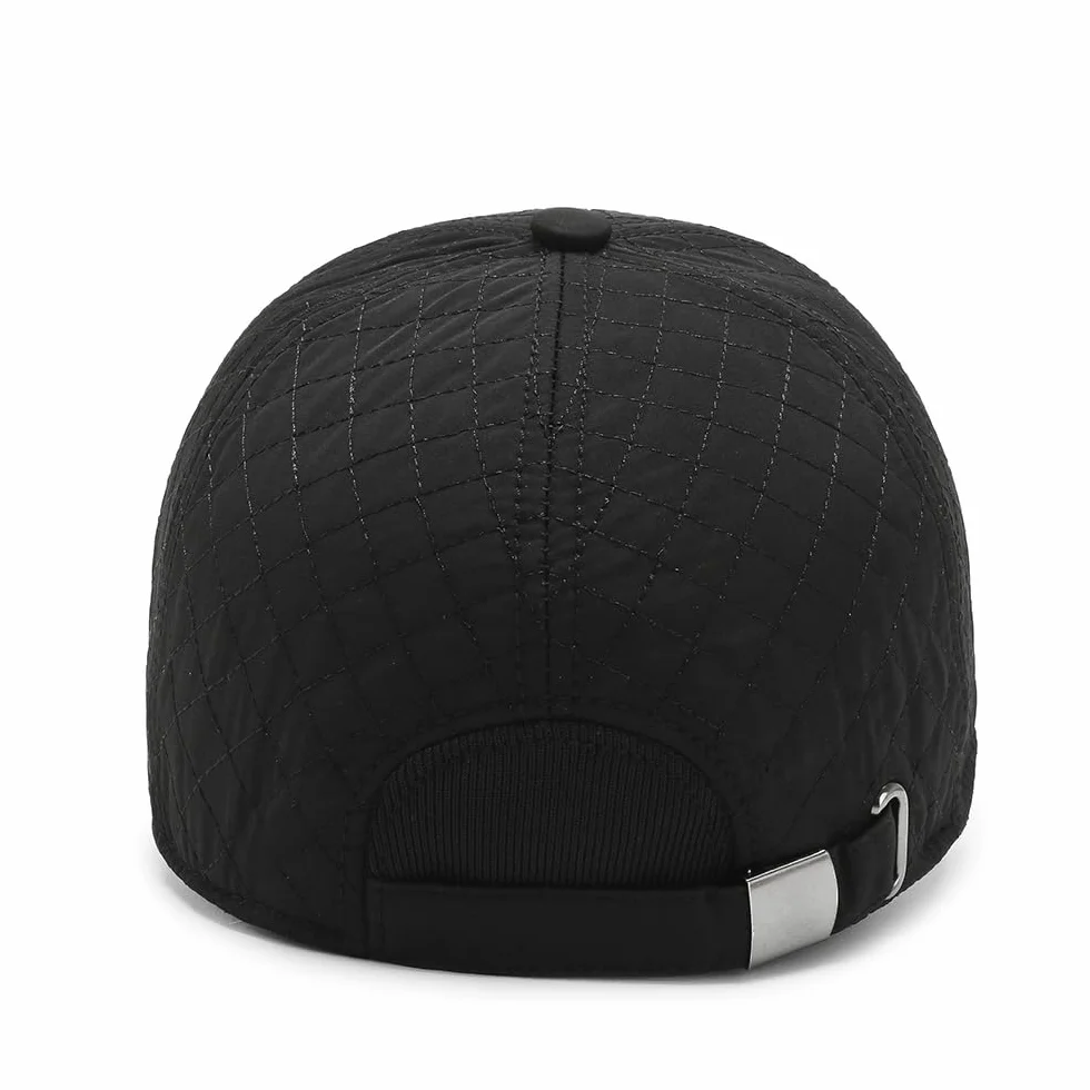 YAMEE Czapka męska zimowa z rozkładaną ochroną uszu, czapka zimowa, unisex, czapka baseballowa, czapka zimowa, czapka męska na jesień/zimę, miękka wyściółka wewnętrzna, Rozmiar uniwersalny