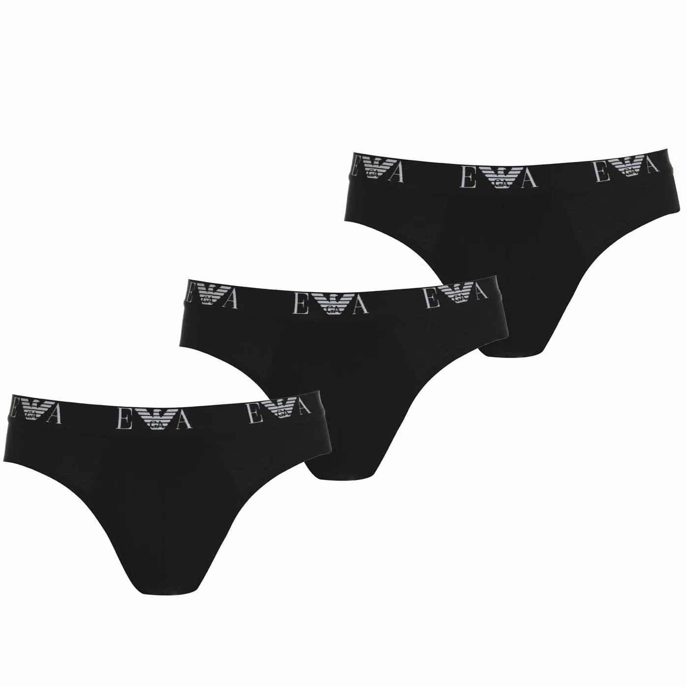 Emporio Armani Bokserki męskie (3 sztuki), Czarny, XXL