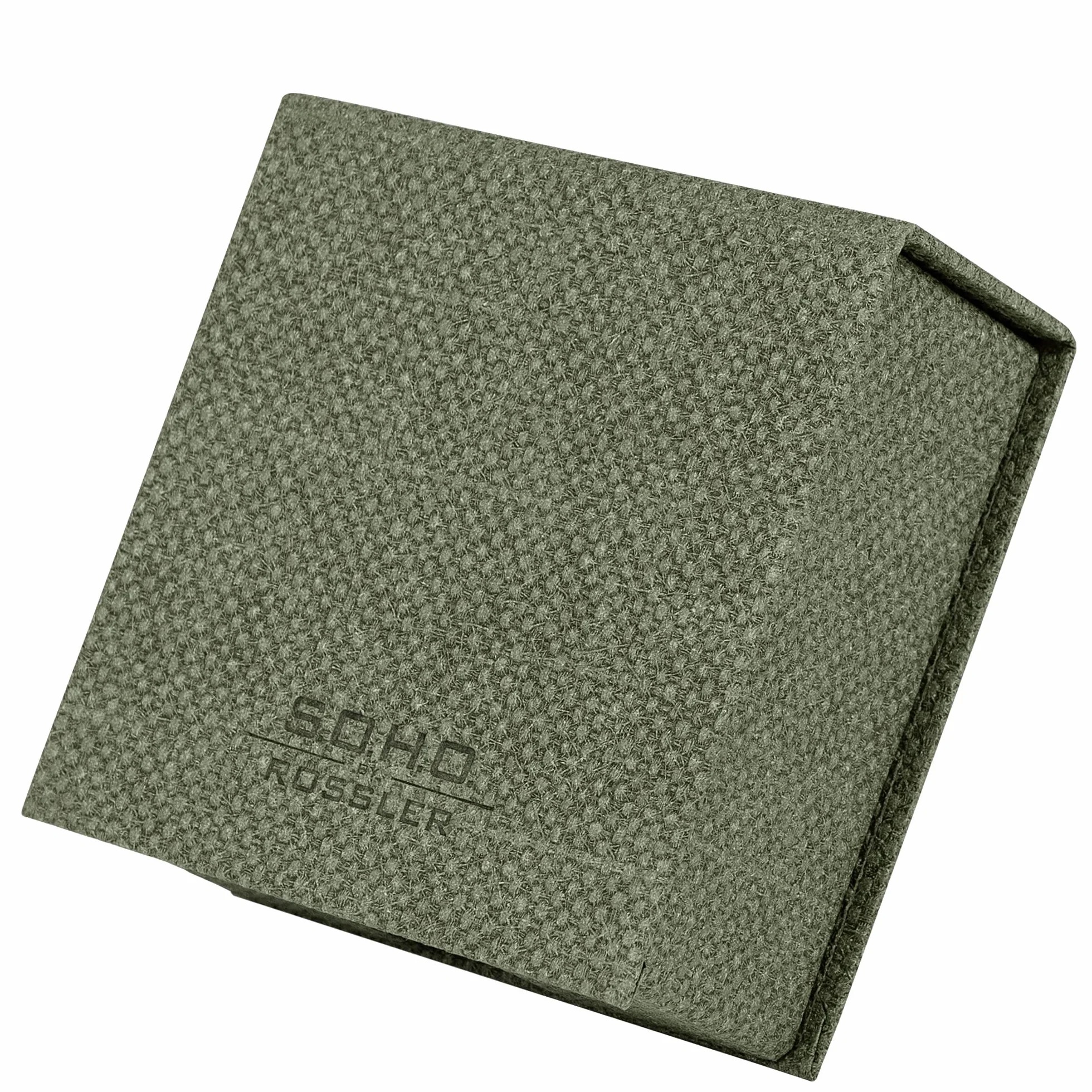 Rössler Papier 1312452670 - S.O.H.O. Slipcase, wymiary: 11 x 11 cm, Special Line Sage, 1 sztuka