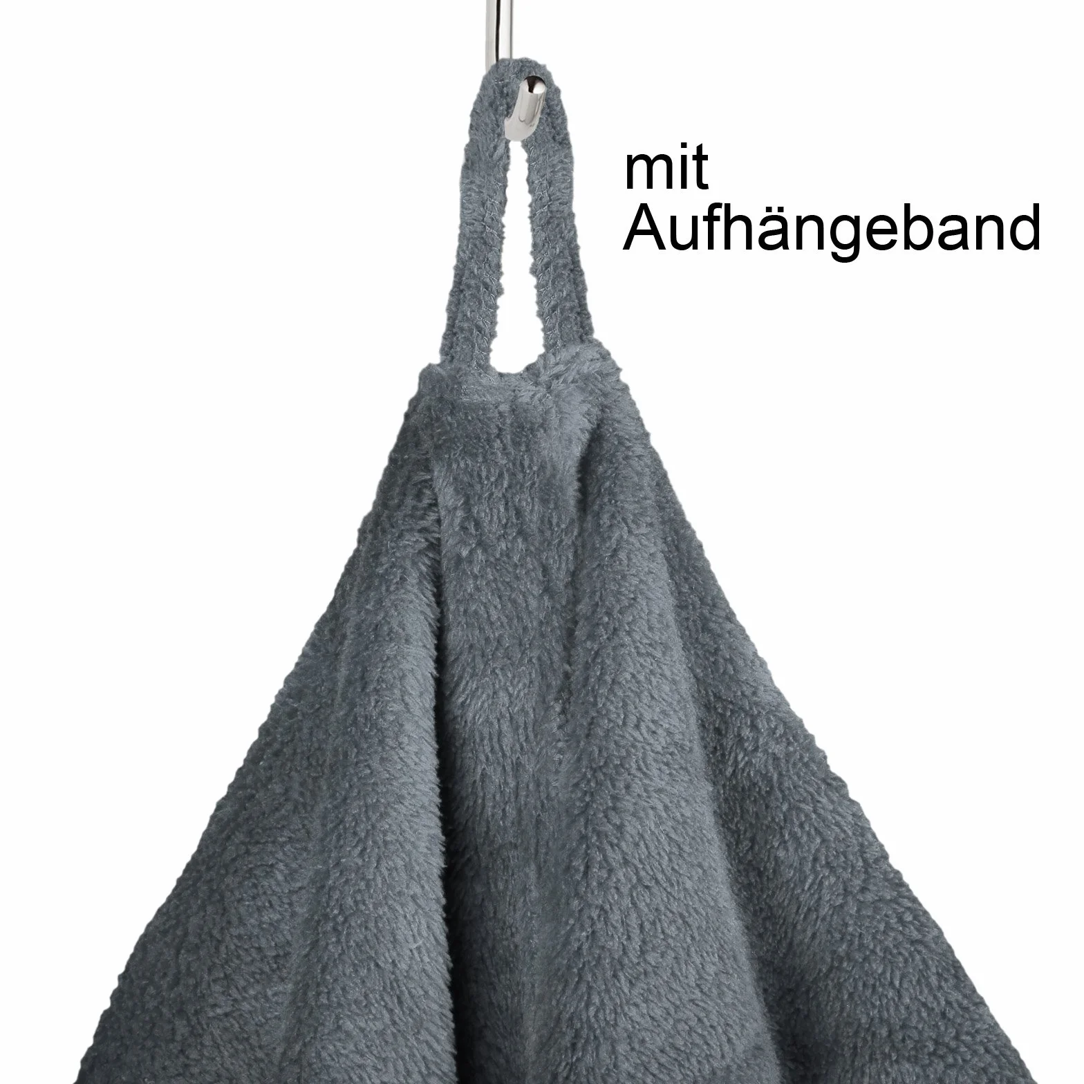 Gräfenstayn® Damski i męski szlafrok kąpielowy z kapturem, rozmiar S-XXXL Öko-Tex Standard 100, flanelowy polar