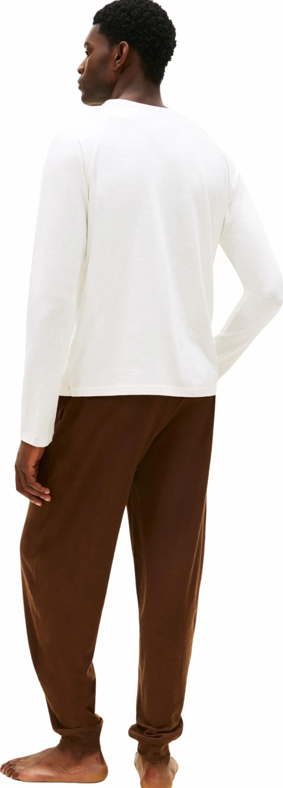 Tommy Hilfiger Zestaw Mężczyźni Ls Jersey Pj Set Cuffed Um0um03609