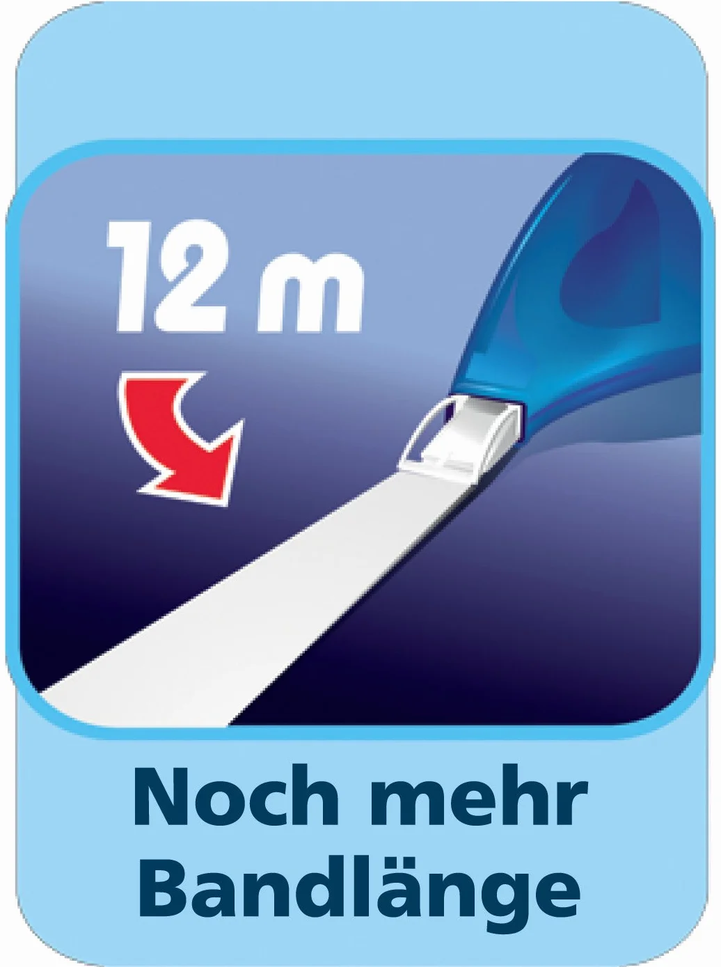 Bic Tipp-Ex 329966 Korektor Taśmowy, Biały, 12 m