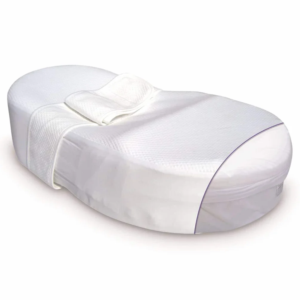 Red Castle Pasek na brzuch Cocoonababy Fleur de bawełna biały