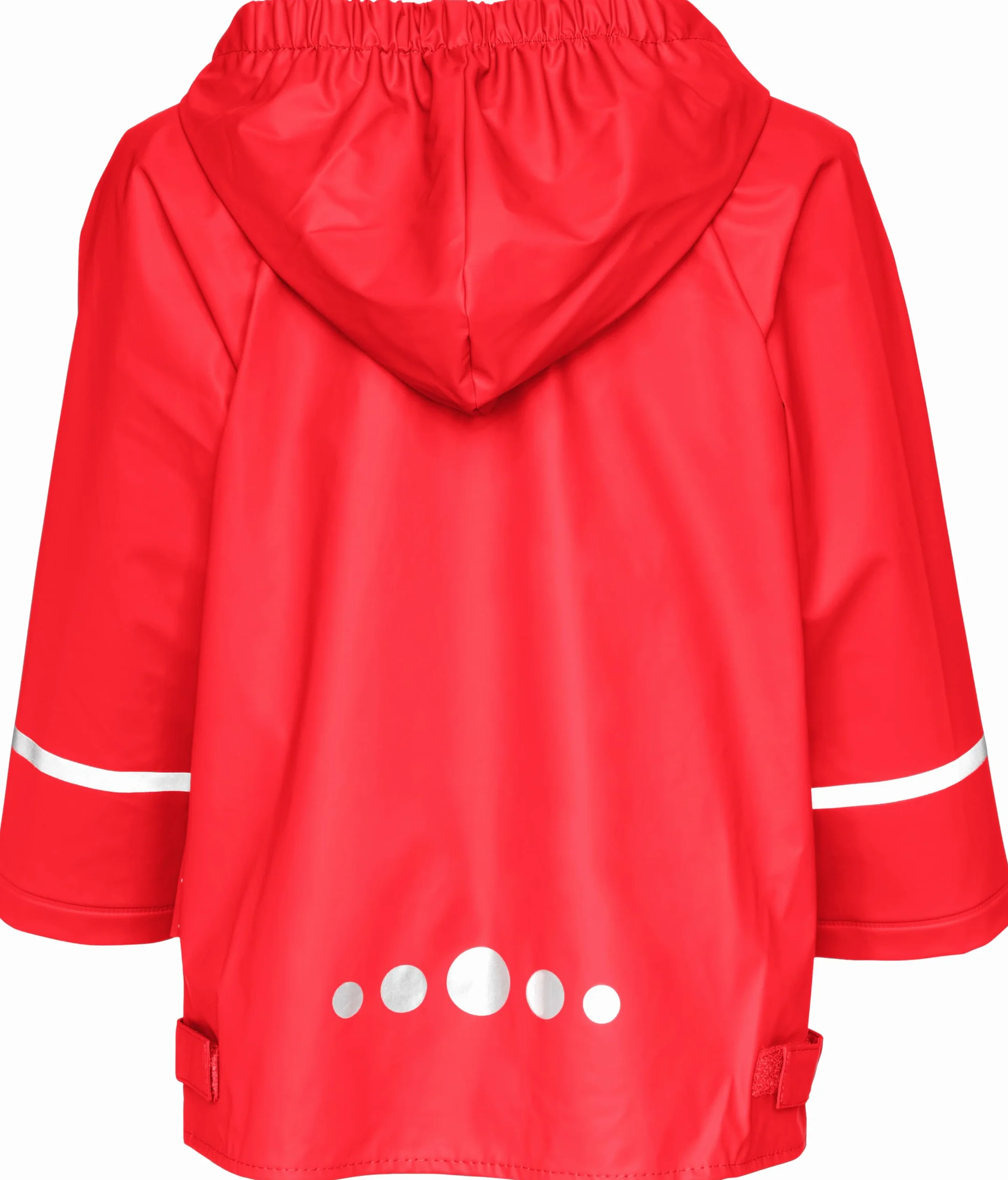 Playshoes Uniseks - Dzieci Basic Kurtka Przeciwdeszczowa, Czerwony, 140 cm