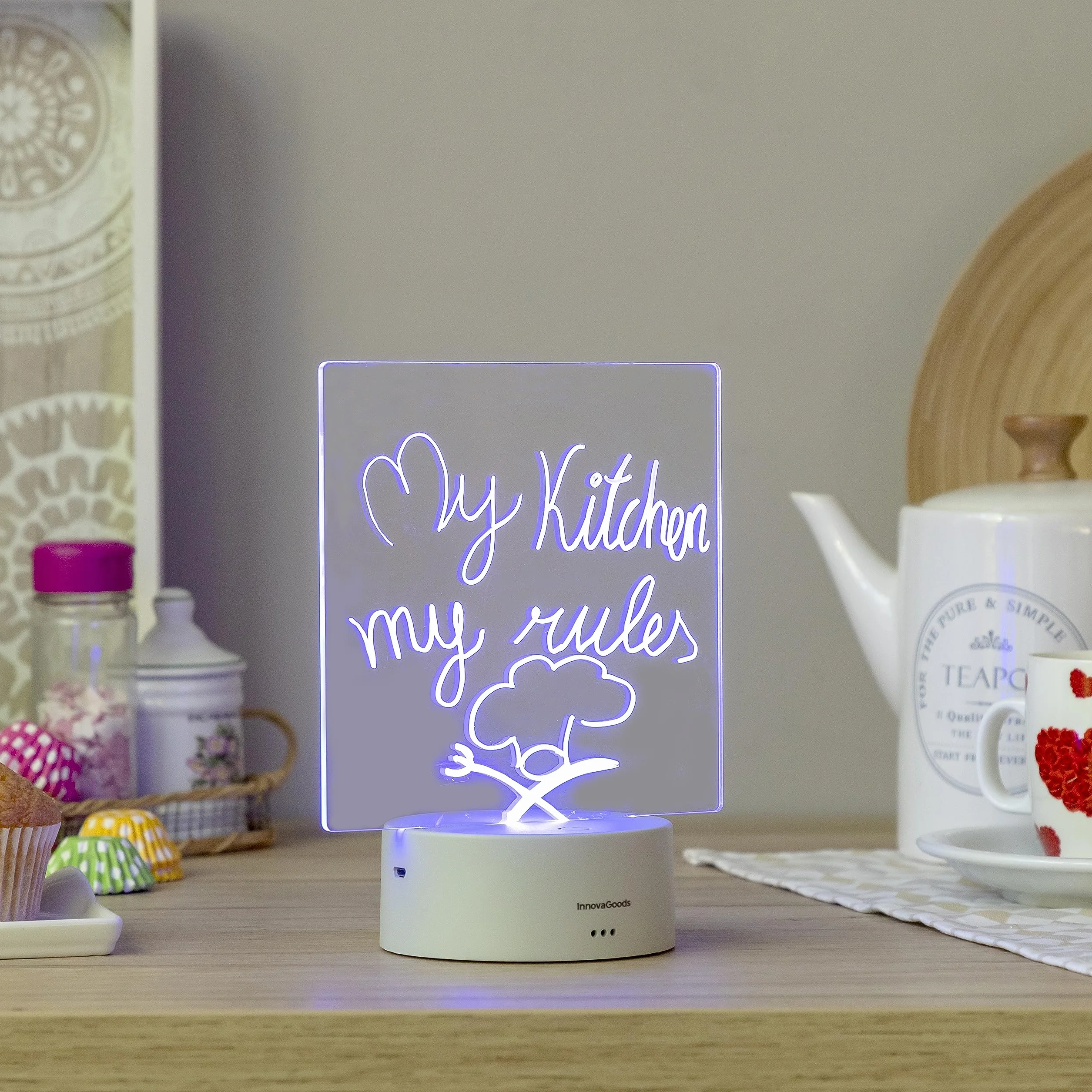 Tablica LED na notatki i wiadomości Lemo InnovaGoods