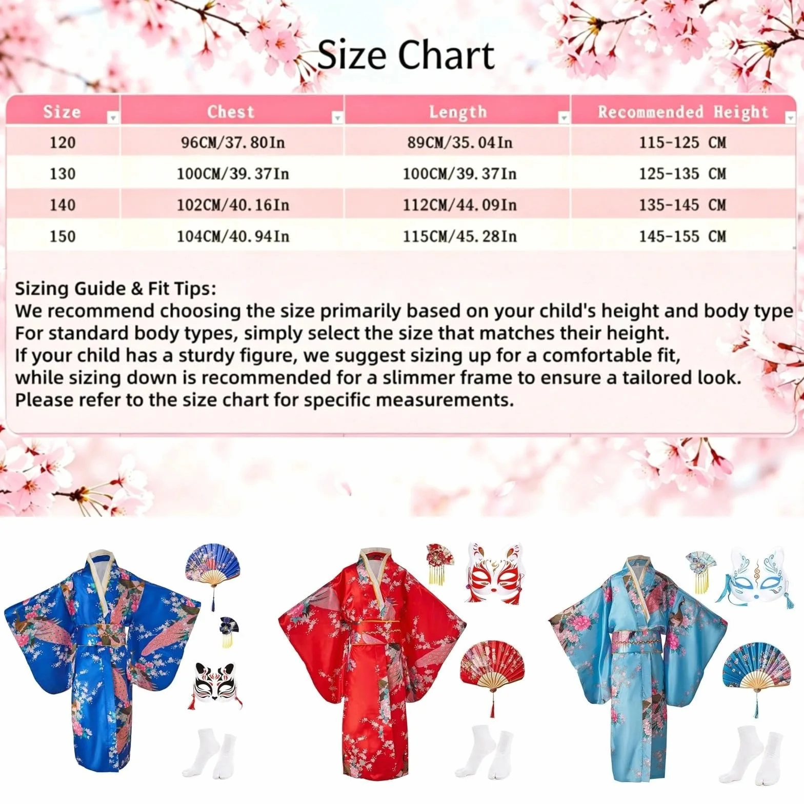 Dzieci Yukata vintage japoński styl - dziewczęca kimono sukienka dziecięca tradycyjna odzież jedwabna tkanina szlafrok odzież ślubna impreza performance sukienka