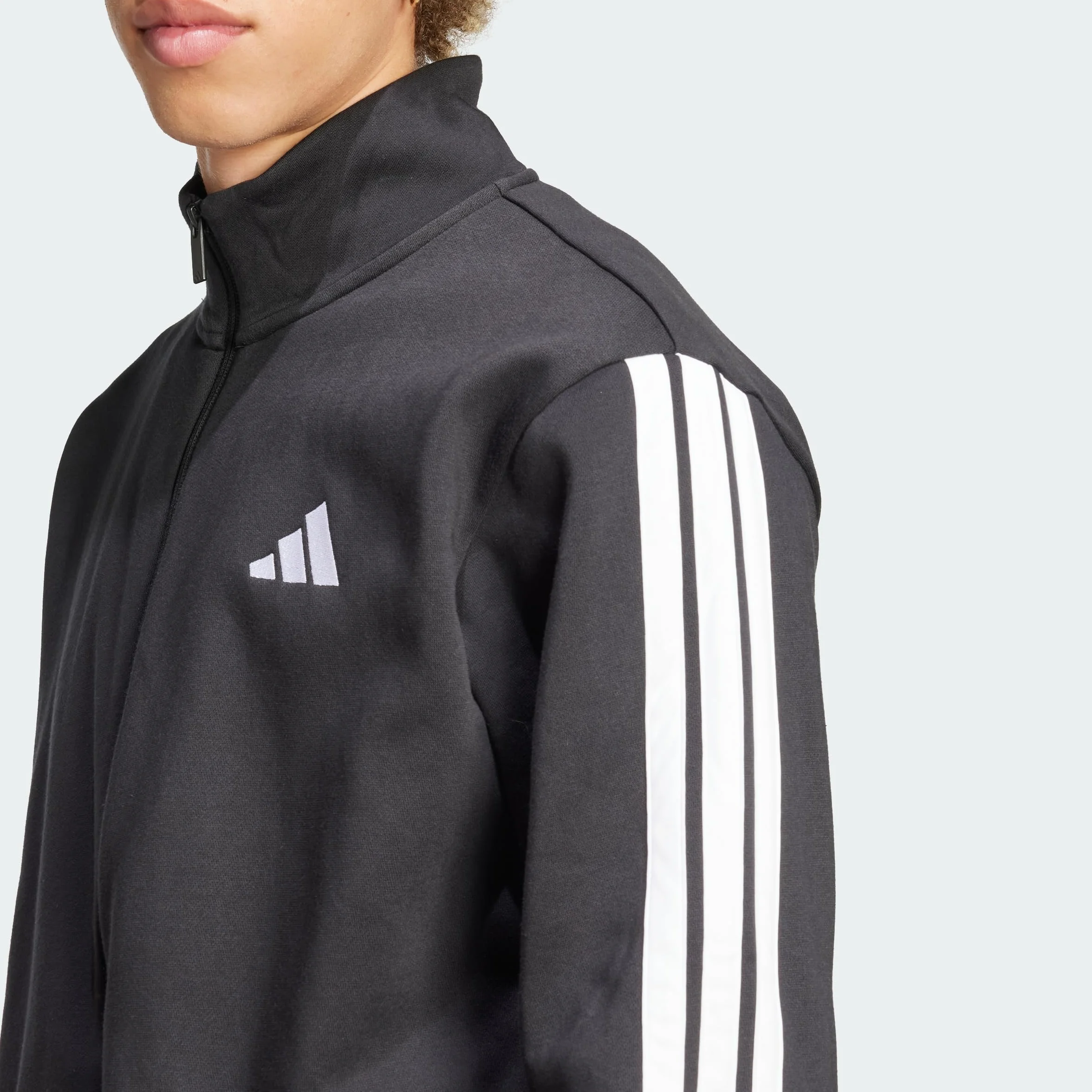 adidas Dresy Mężczyźni Sportswear Basic 3 Stripes Fleece Tracksuit