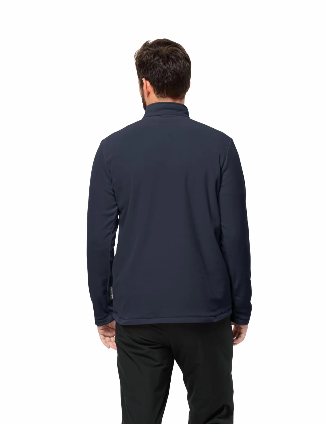 Jack Wolfskin Męski sweter Taunus Hz, niebieski (Night Blue), M