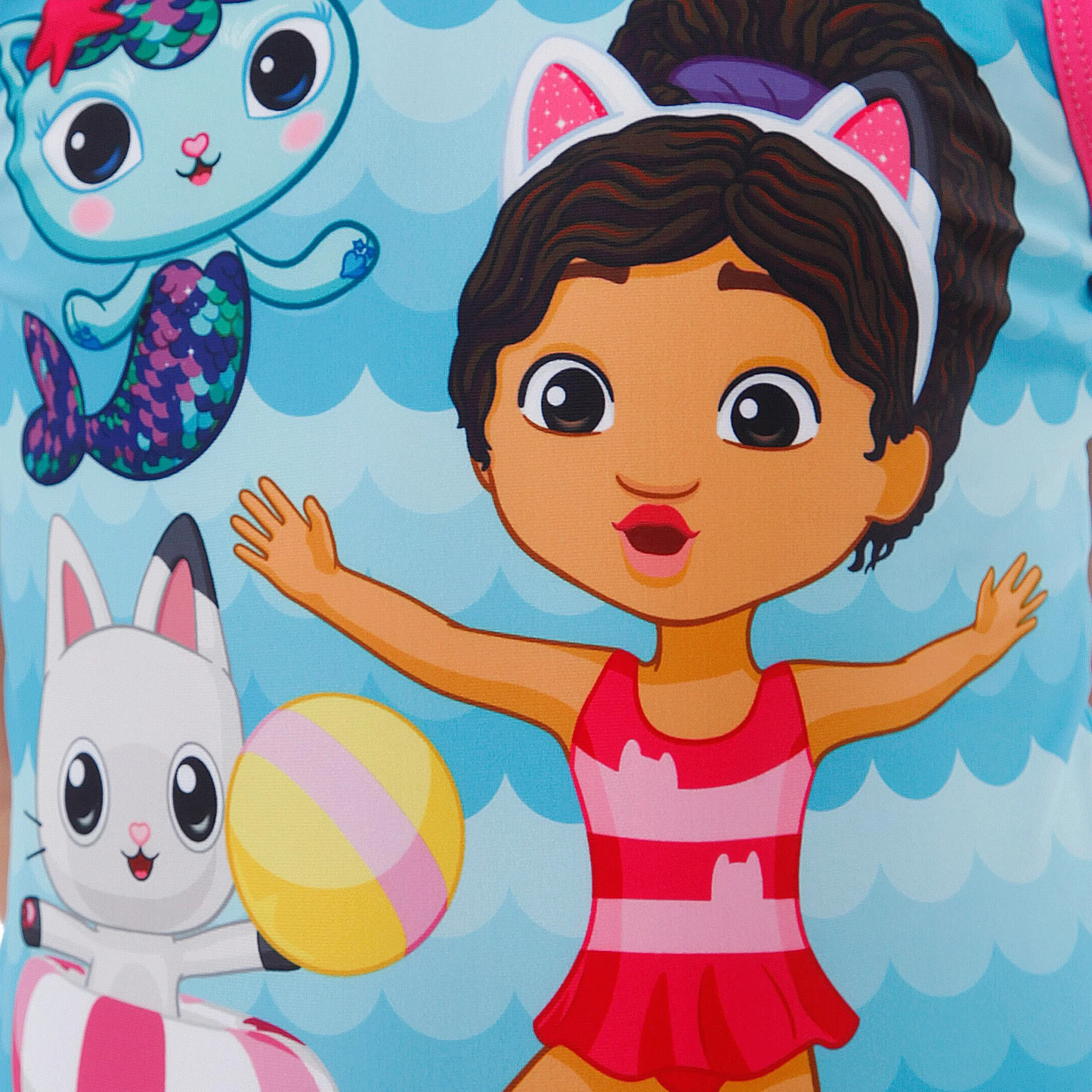 DreamWorks Gabby's Dollhouse Strój Kąpielowy | Jednoczęściowe Stroje Kąpielowe dla Dziewcząt | Kostiumy Kąpielowe dla Dzieci