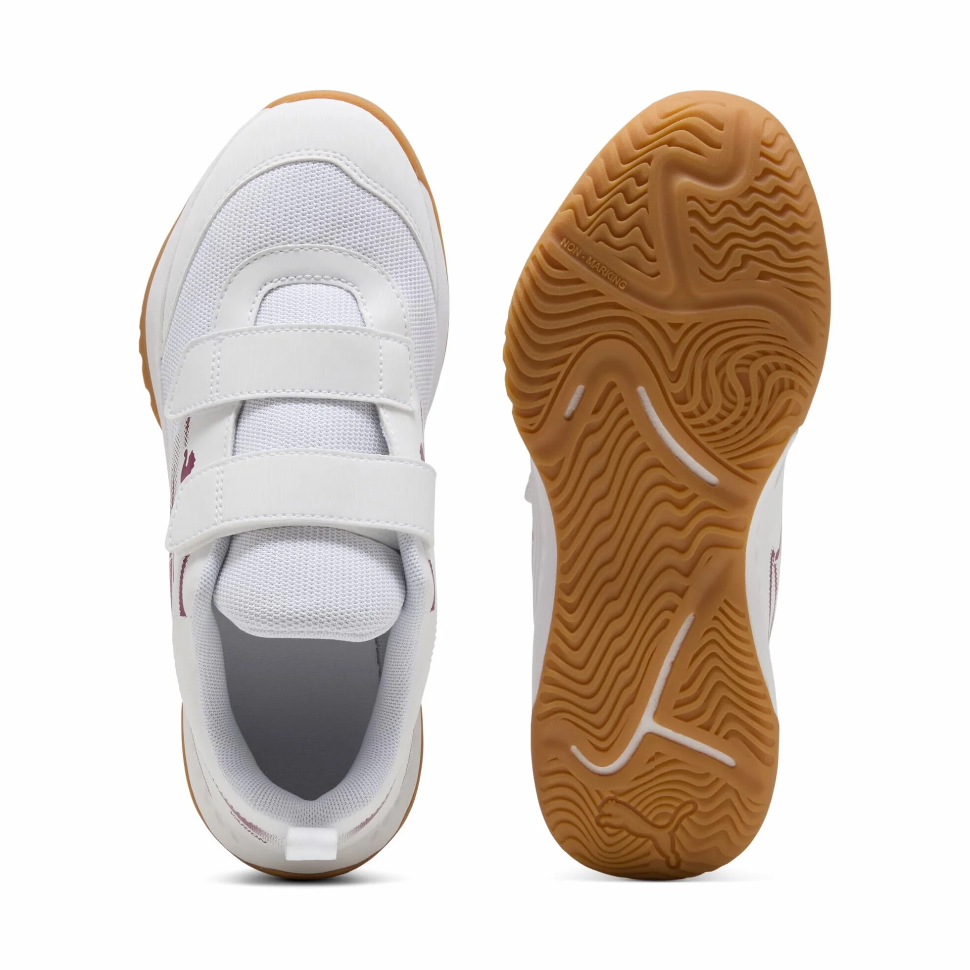 PUMA Dziecięce buty sportowe Varion Ii V Jr, Puma Biała jagoda, 34.5 EU