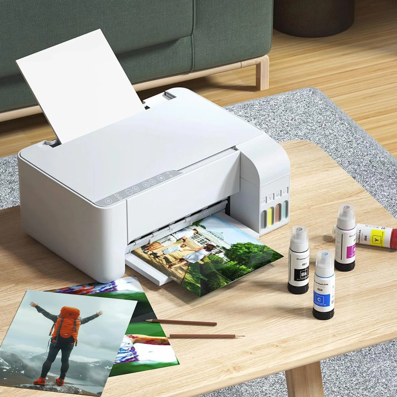 200 arkuszy papieru fotograficznego 10 x 15 cm, 200 g/m², papier fotograficzny o wysokim połysku, fotograficzny, satynowy, fotograficzny A6 do drukarek atramentowych, kart fotograficznych