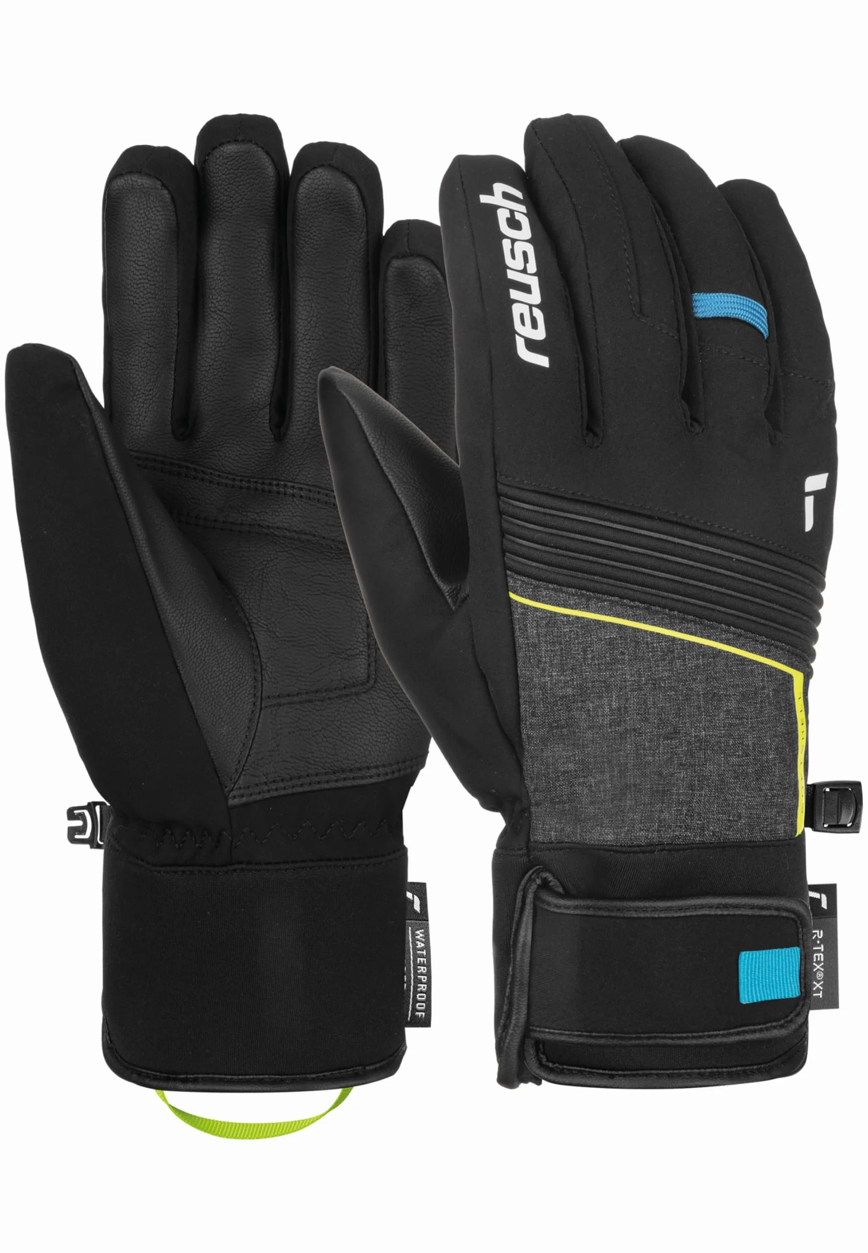 Reusch Louis R-TEX® XT ciepłe, wodoodporne, wiatroszczelne i oddychające rękawiczki zimowe, uniseks, rękawice śniegowe, rękawice narciarskie dla kobiet i mężczyzn