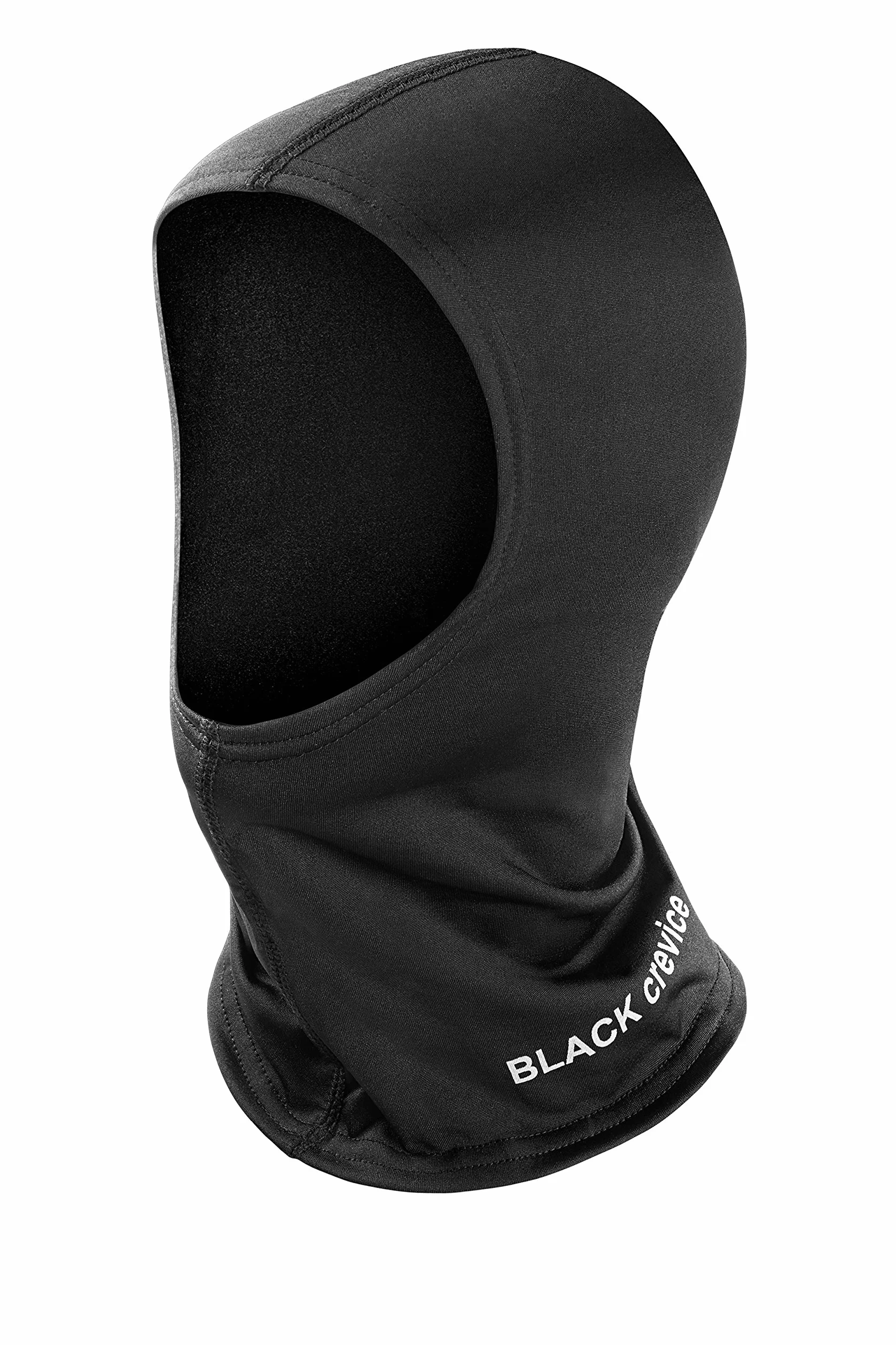 Black Crevice Kominiarka sztormowa, dla mężczyzn i kobiet, ciepła maska na narty ze 100% poliestru, czarna kominiarka zimowa, maska narciarska dla mężczyzn i kobiet, w trzech rozmiarach S, M, L, ochrona przed zimnem