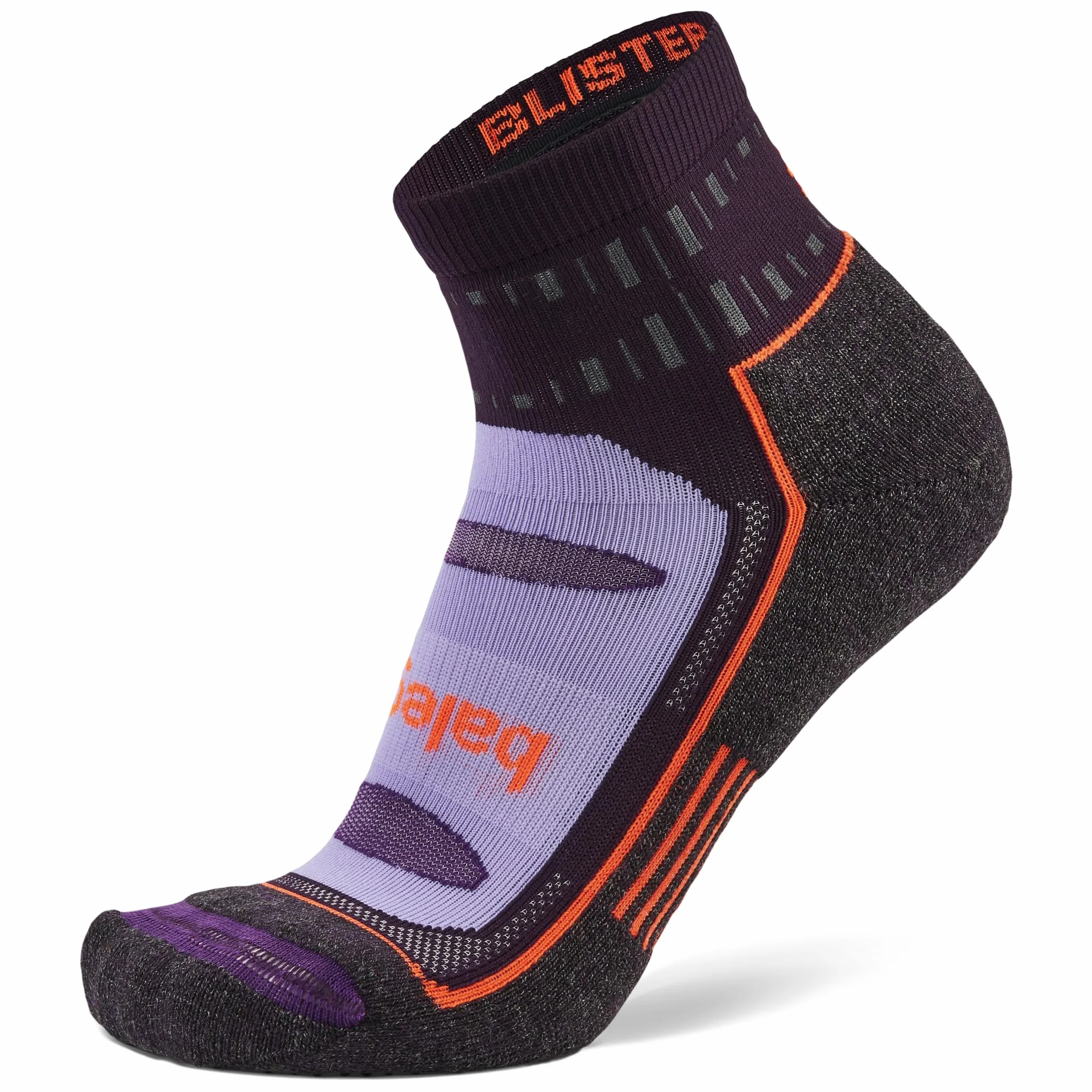 Balega Uniseks Blister Resist Performance Quarter Athletic Running skarpety dla kobiet i mężczyzn (1 para) skarpety, rozmiar S, Midnight Plum, Small