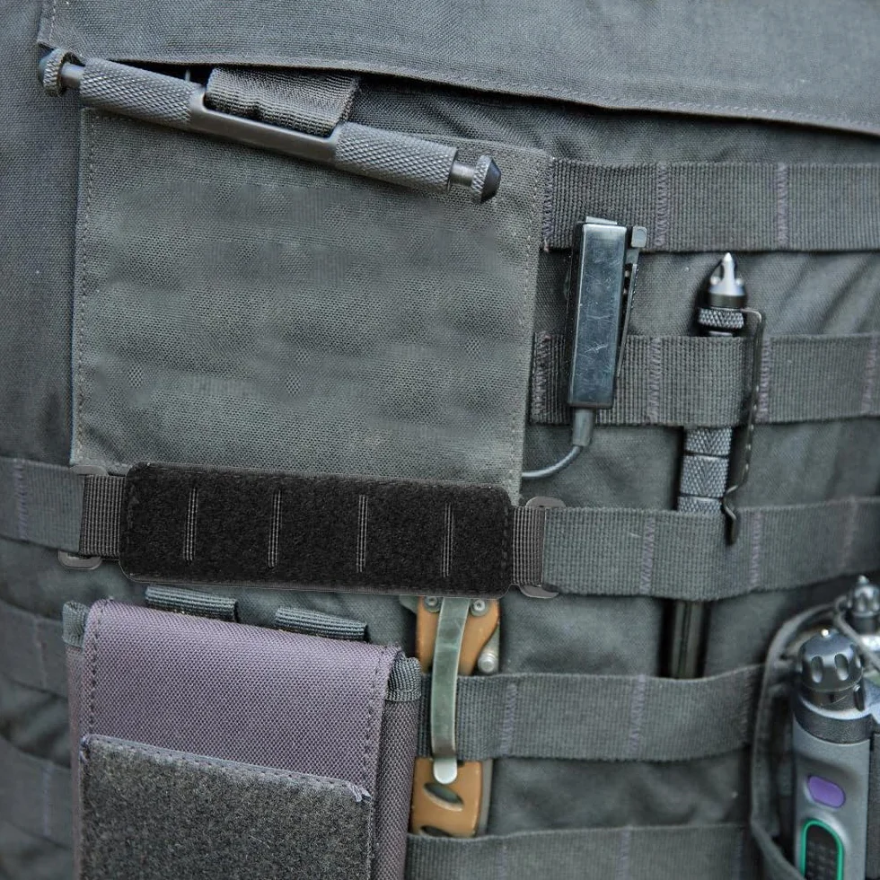 Dwustronna podstawa do odznaki morale, naszywki MOLLE z rzepem do plecaka, system MOLLE
