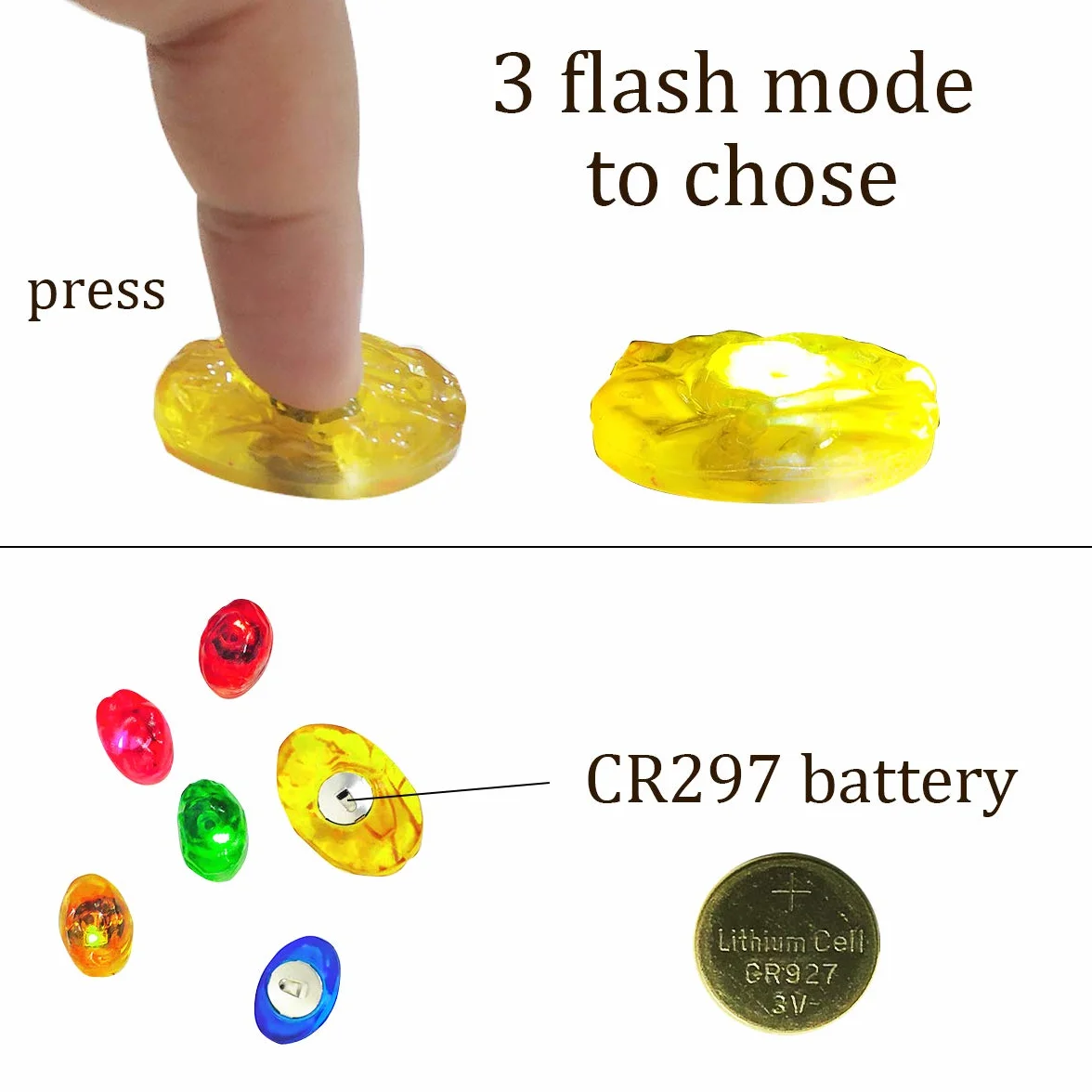 Iron man Rękawica nieskończoności dla dorosłych, rękawica Iron Man LED ze zdejmowanym magnesem, kamienie nieskończoności, 3 tryby błysku, Halloween, rękawica cosplay