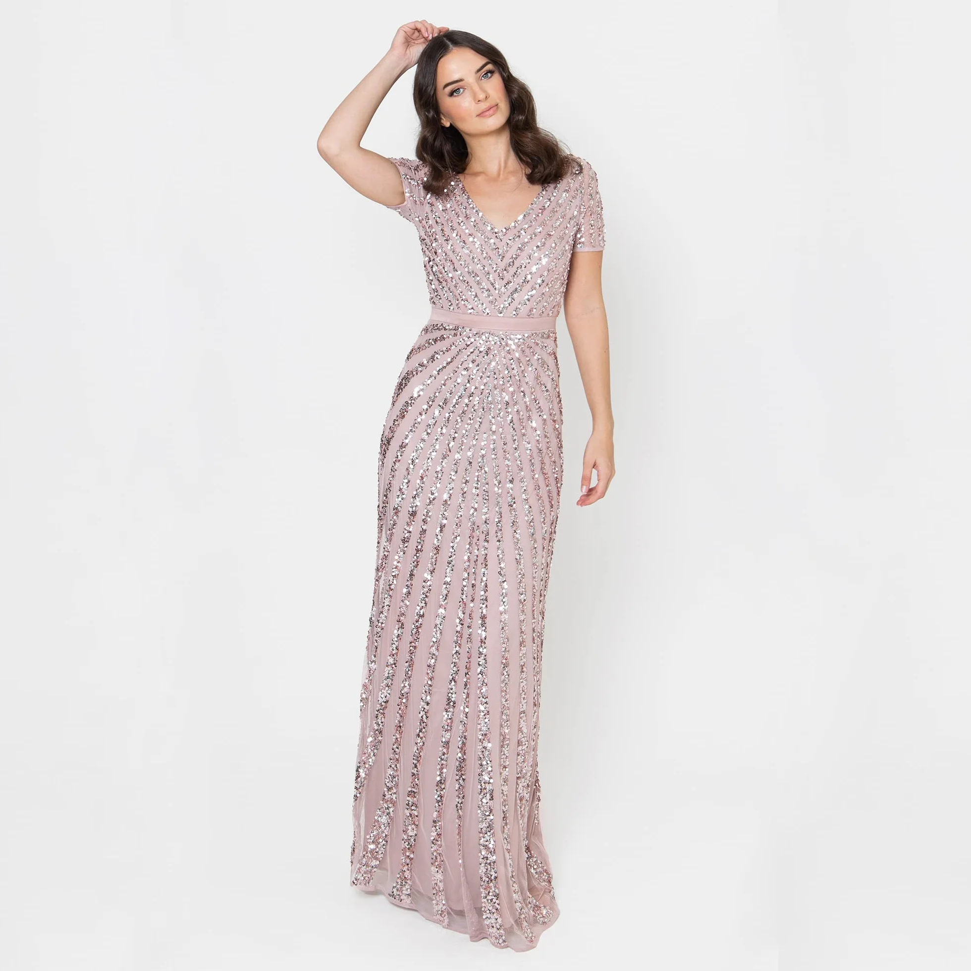 Maya Deluxe Sukienka druhny Kobiety Curve