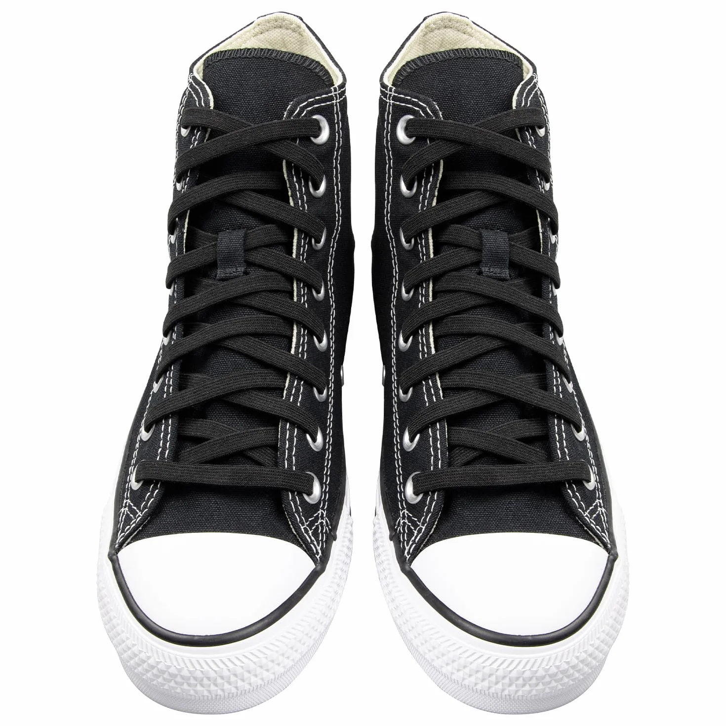 Endoto Elastyczne sznurowadła do butów Converse High Top i Low Top, płaskie, rozciągliwe sznurówki Bungee