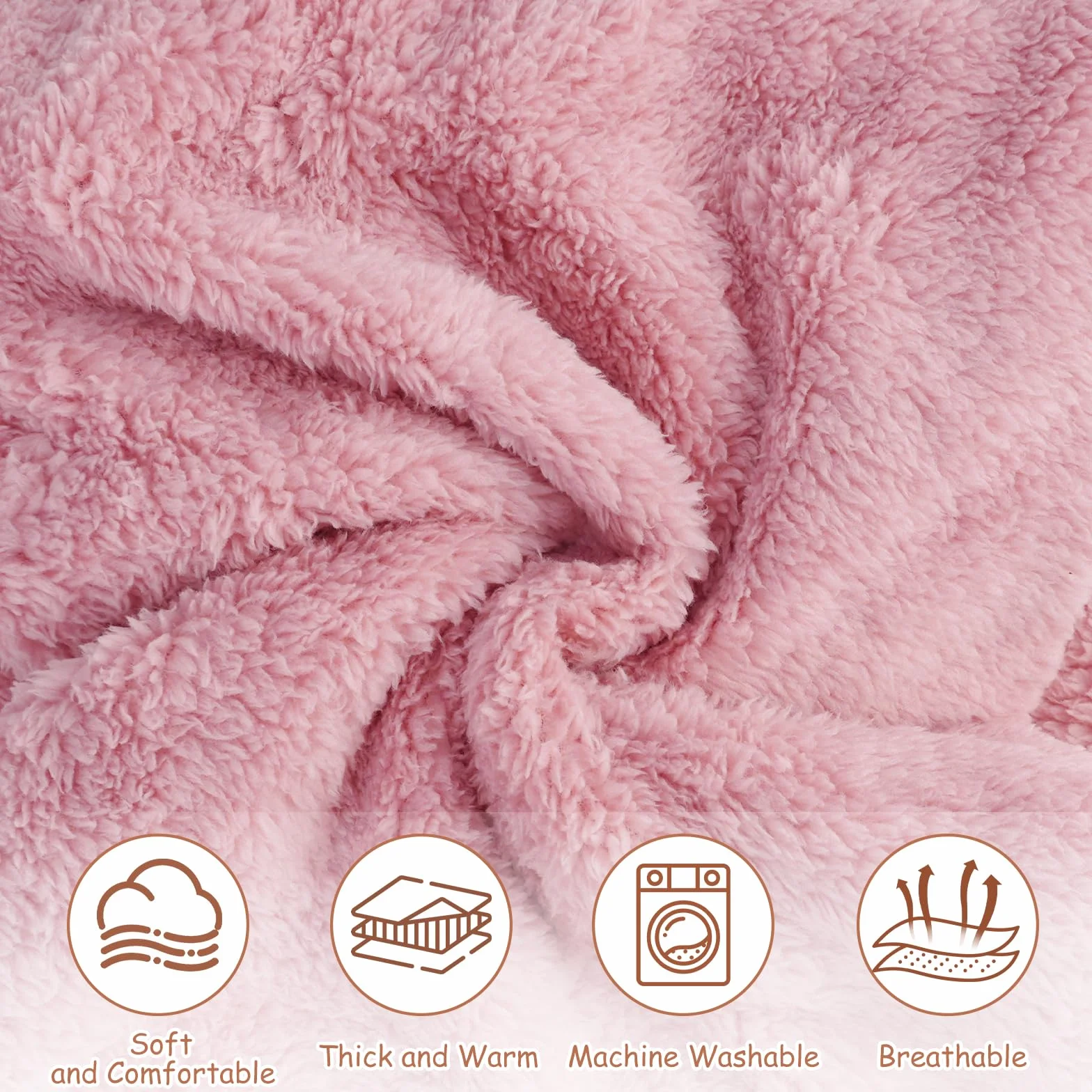flintronic Zimowy szal dla dzieci, szal z polaru, szal kominowy, ocieplacz na szyję dziecka, termo-wiatroszczelny, na zimę, wiosnę, jesień, Rosa, 27*24 cm