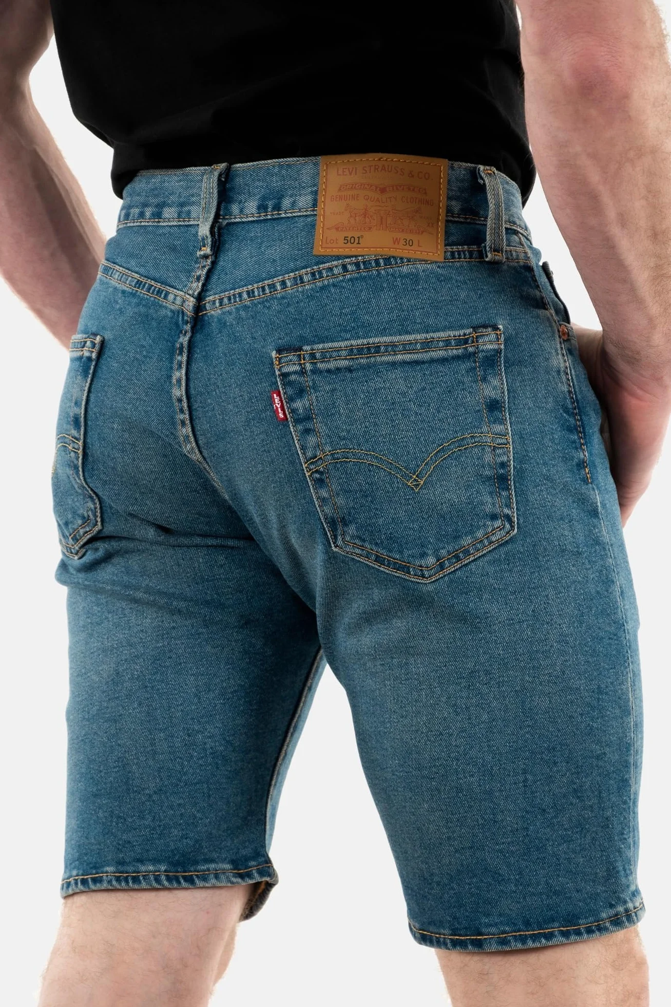 Levi's Męskie szorty 501 Original Denim