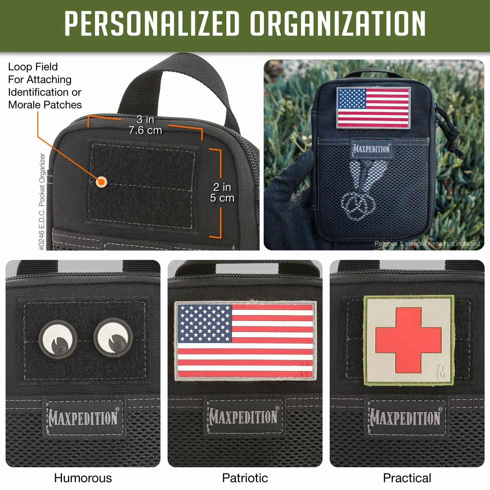 Maxpedition Organizer kieszonkowy E.D.C. (czarny)