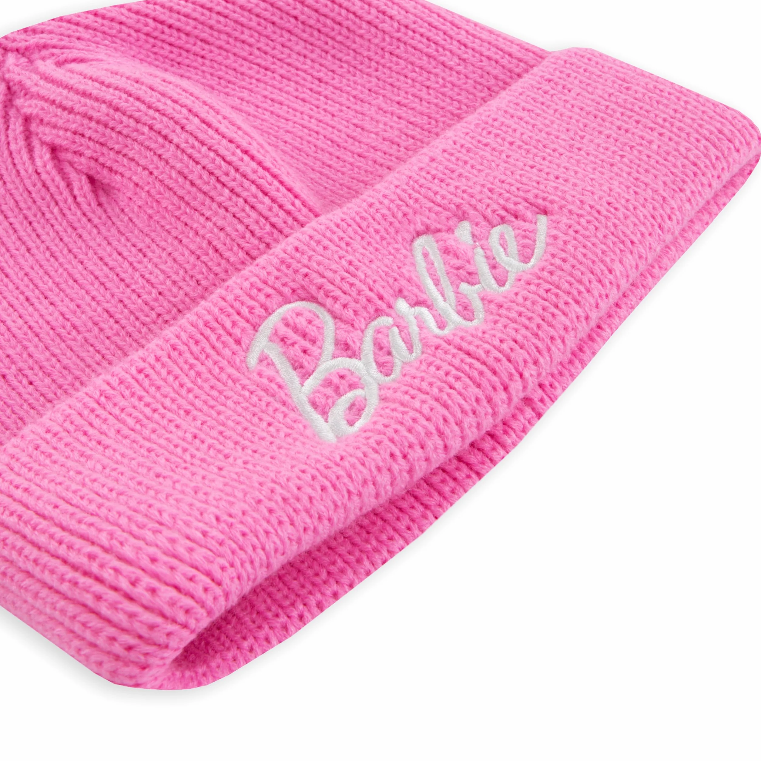 Czapka Barbie | Dziecięca Czapka Beanie | Czapki Dla Dziewczynek | Zimowe Czapki I Nakrycia Głowy Dla Dziewczynek | Rozmiar Uniwersalny Różowa
