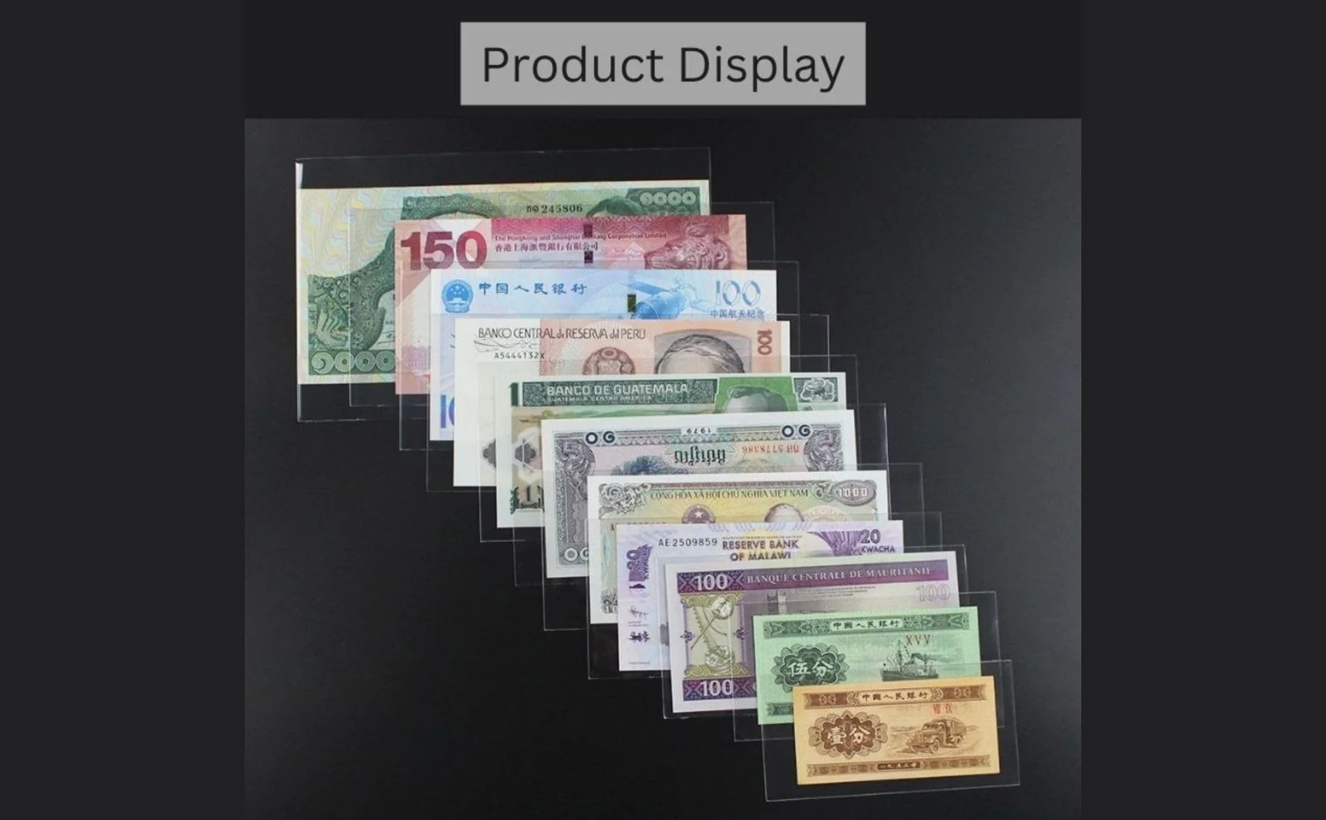 50 sztuk Rozmiar 9 Profesjonalne Ochronne Koszulki Plastikowe na Banknoty, Ochrona Pieniędzy Papierowych, Woreczki OPP do Kolekcjonowania Monet i Akcesoriów