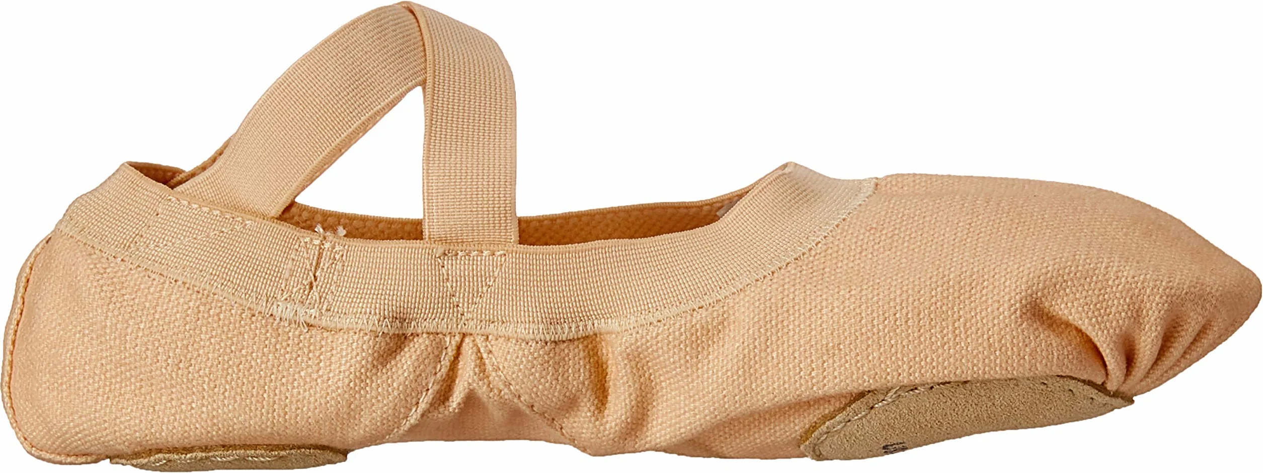 Bloch Women's Pro Elastic, Flesh, 4,5