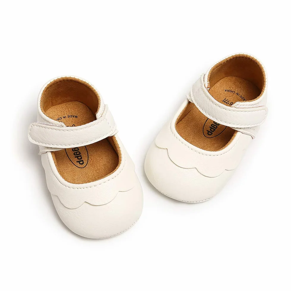 Baby Mary Jane buty dla niemowląt antypoślizgowe buty ślubne do pierwszego chodzenia