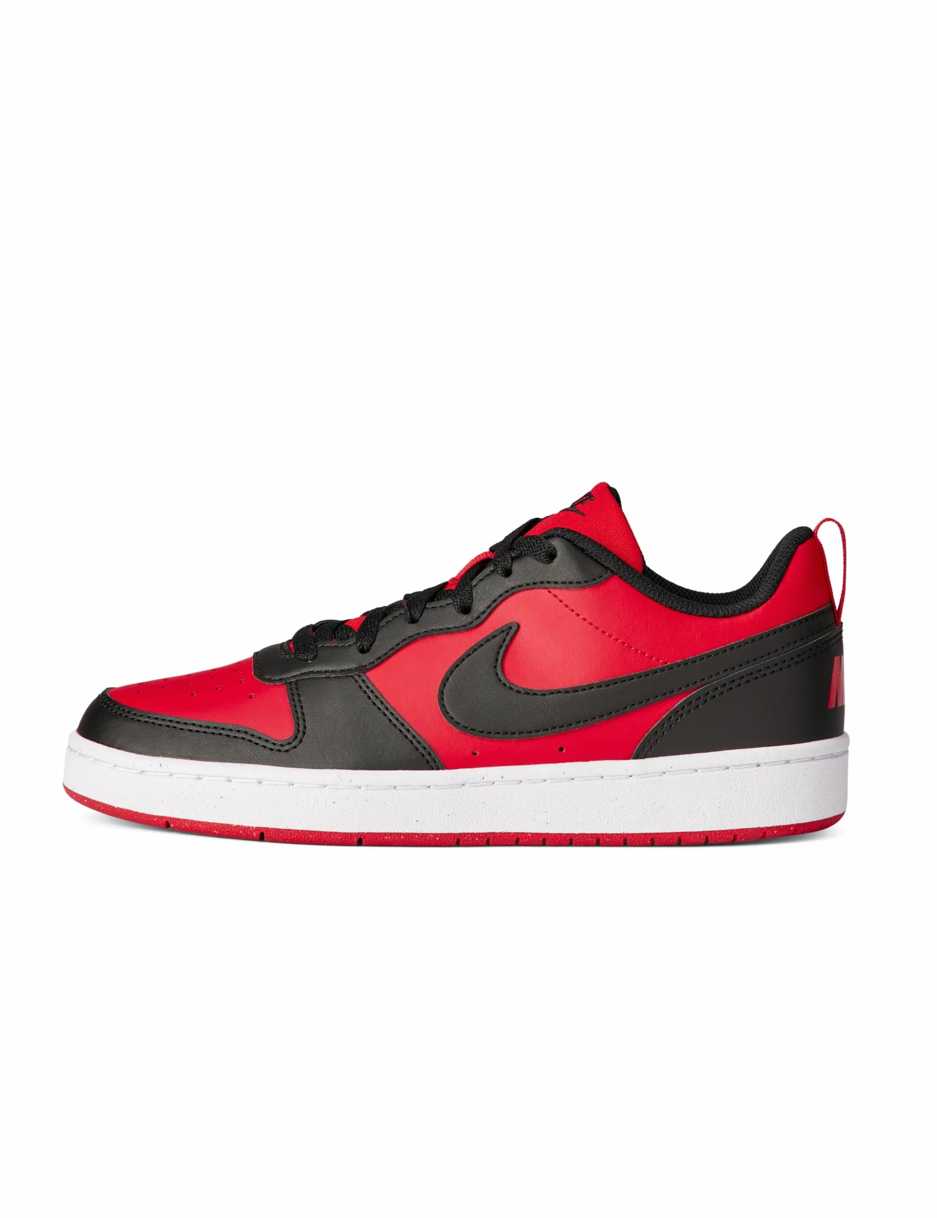 Nike Court Borough Low Recraft (duże dziecko), Uniwersytet czerwony/czarno-biały, 23.5 EU