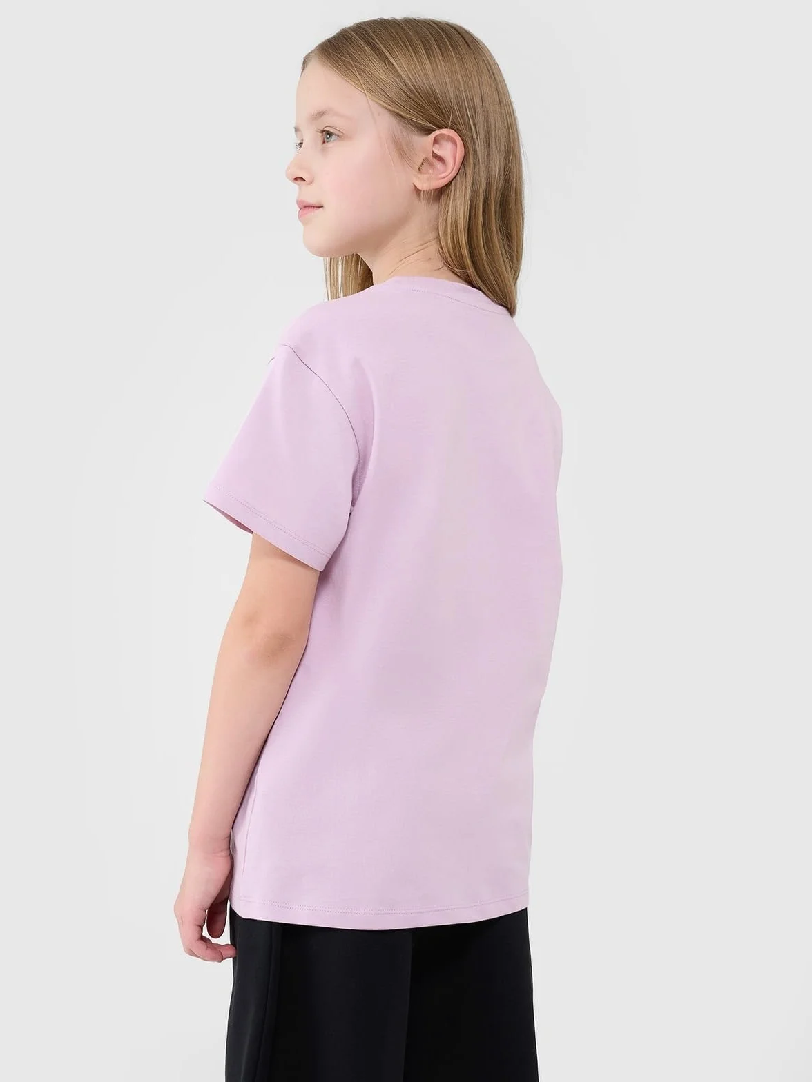 4F Koszulka bawełniana dziecięca Tshirt dziewczęcy
