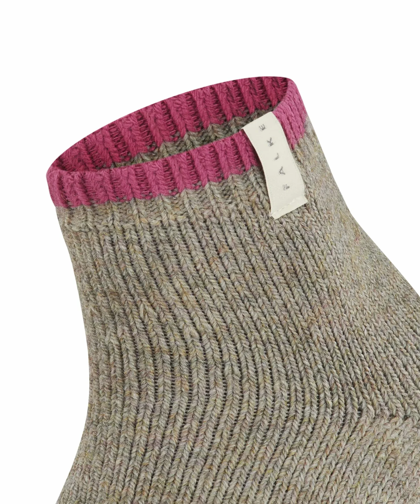 FALKE Kobiety Cosy Plush z wzorem oddychająca regulująca temperaturę neutralizująca zapachy Wełna Alpaki antypoślizgowe wypustki na podeszwie wygodne krótkie ciepłe z pluszem do wypoczynku 1 Para