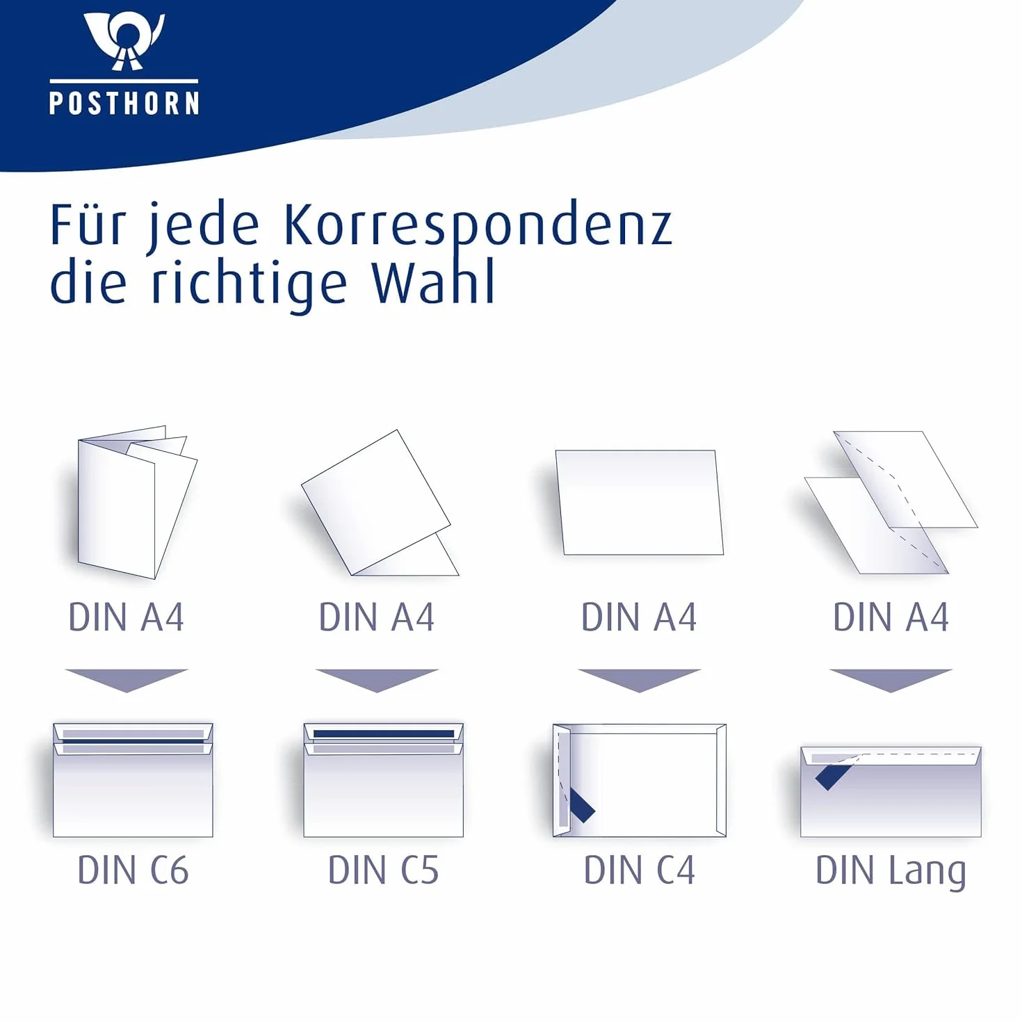 POSTHORN koperta C5 (25 sztuk), samoprzylepne torebki wysyłkowe z okienkiem, biały nadruk wewnętrzny dla ochrony prywatności, koperty A5, 229 x 162 mm, 90 g/m²