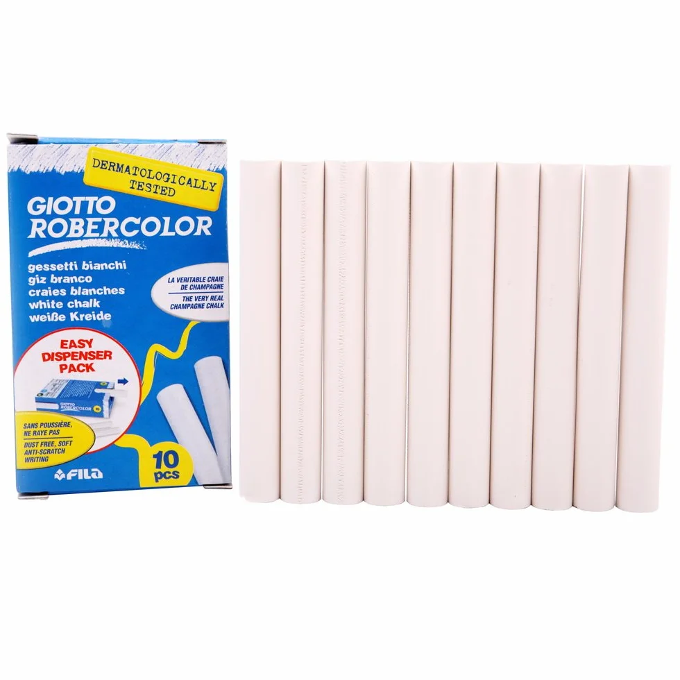 ROBERCOLOR GIOTTO białe 10 sztuk