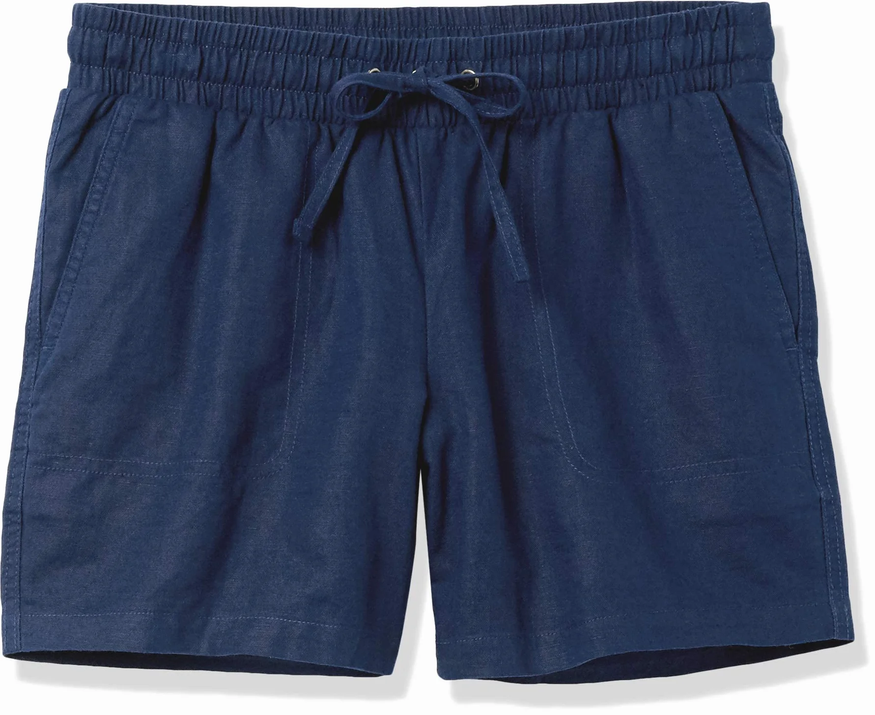 Amazon Essentials 5 Inch Inseam Drawstring Linen Blend Short - Shorty Kobiety