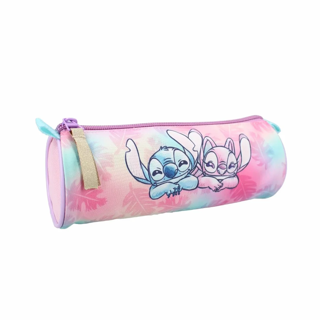 mybagstory Piórnik Stitch dla dziewczynek - dzieci - szkoła - przedszkole - przedszkole - piórnik dziewczęcy - rozmiar 21 cm