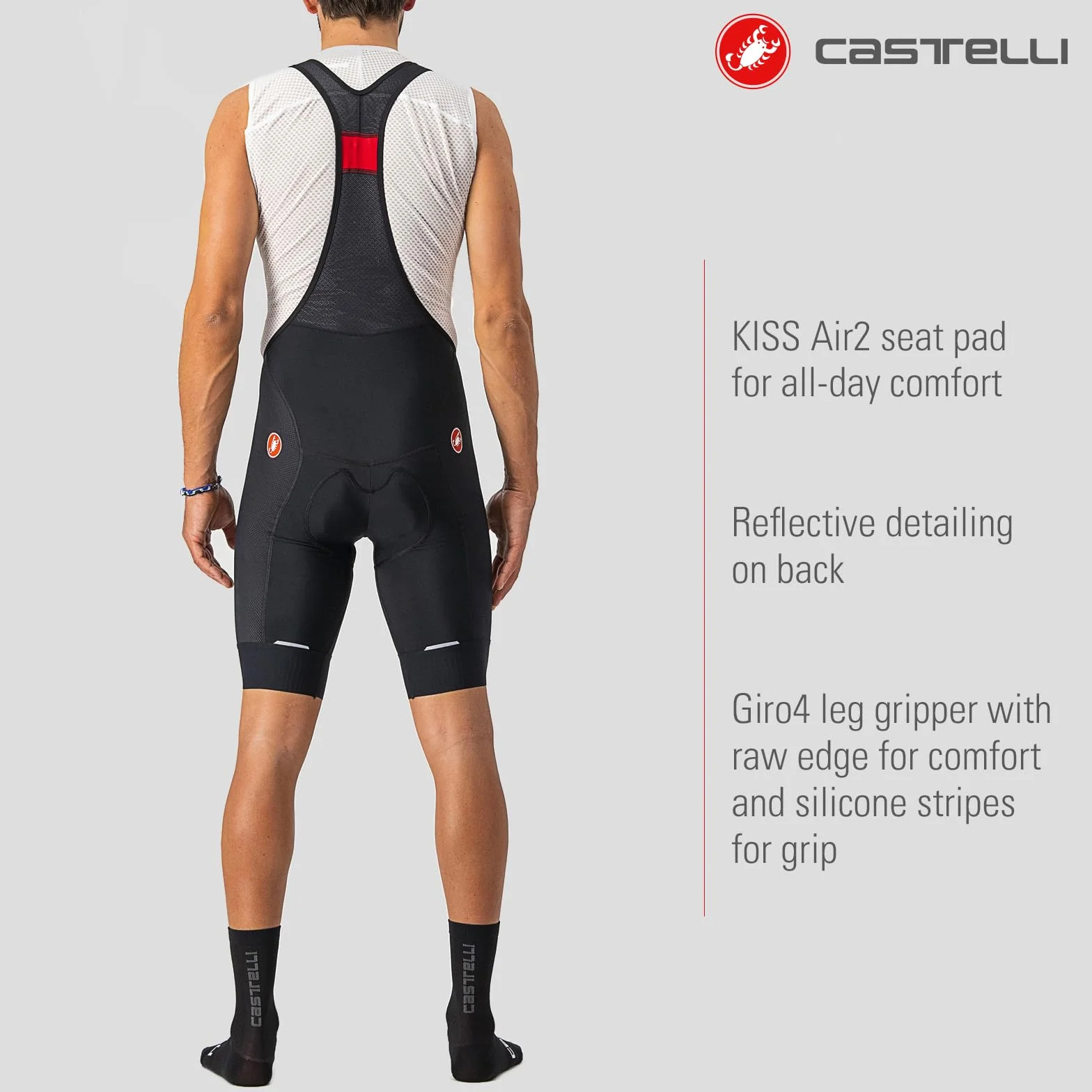 CASTELLI - Konkurencja, Kombinezony męskie